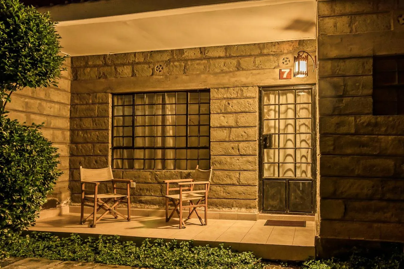 Patio in Fina Gardens Resort, Naivasha