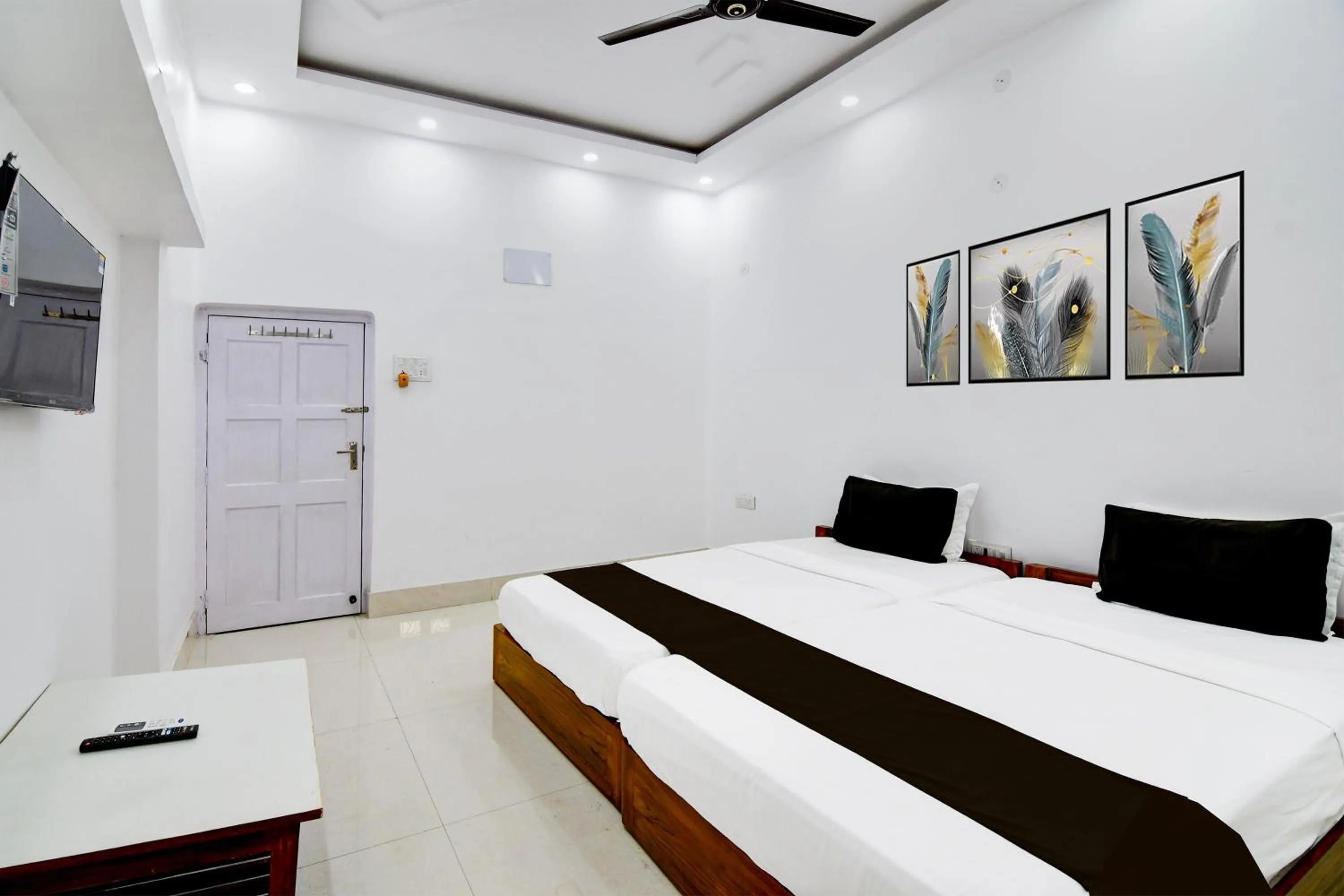 Bedroom, Bed in Hotel O Orchid Guest House