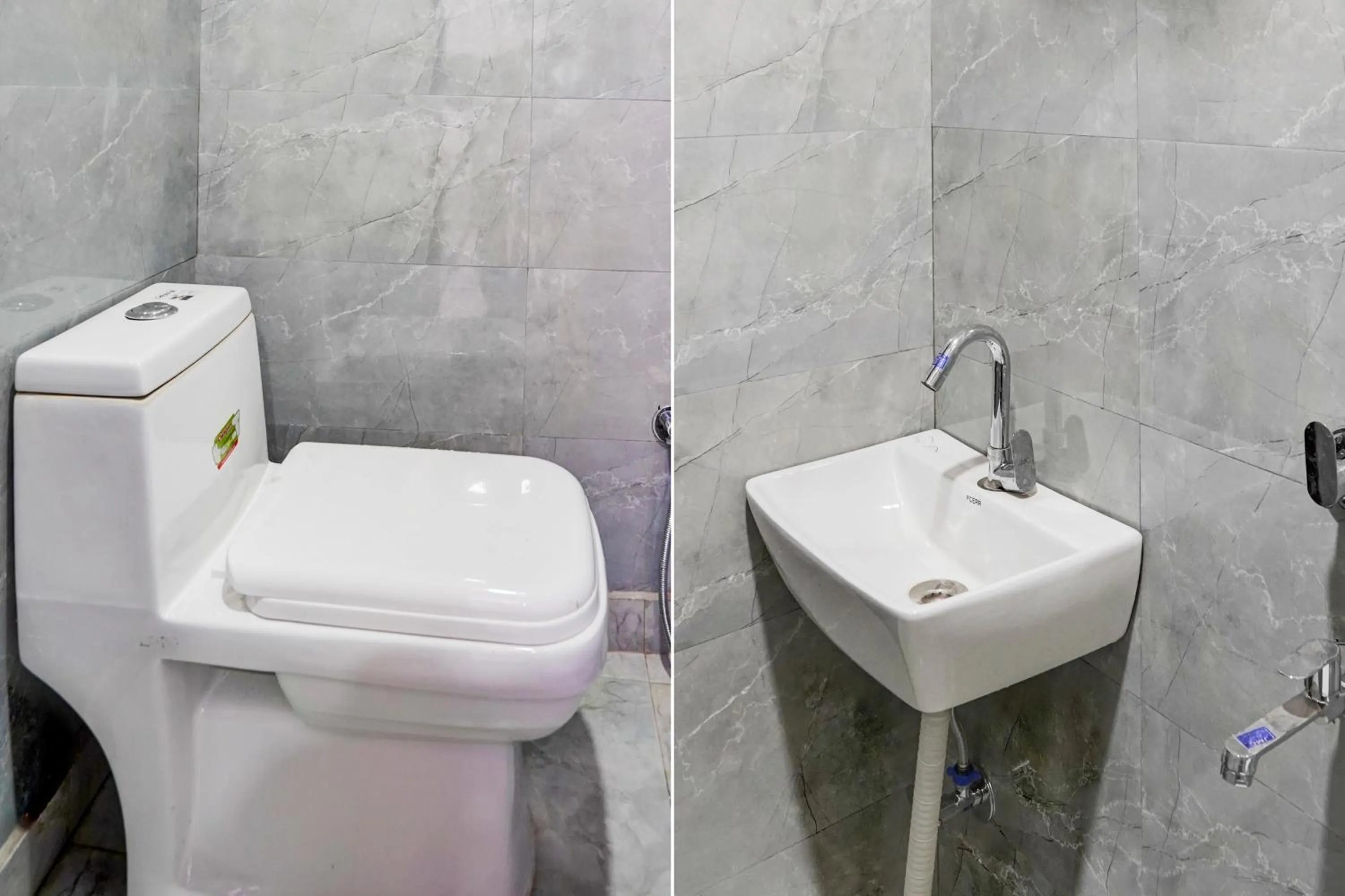 Bathroom in Hotel O Karan Residency