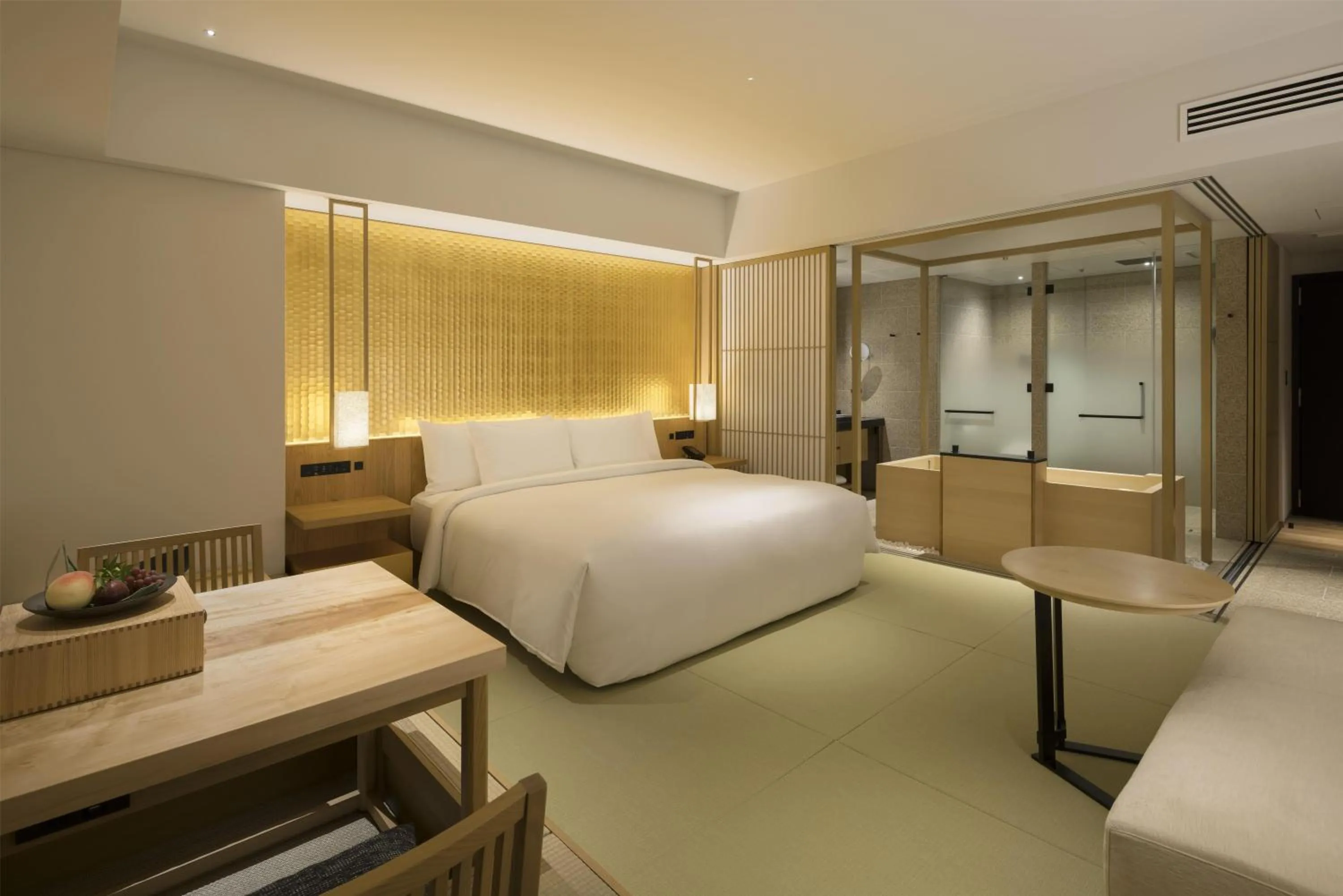 Bedroom, Bed in Banyan Tree Higashiyama Kyoto