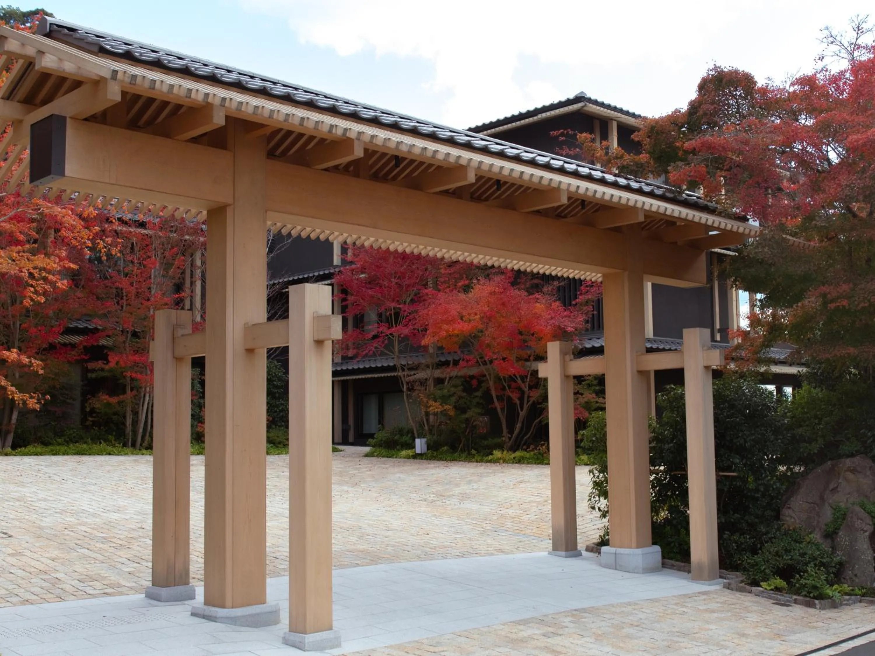 Property building in Banyan Tree Higashiyama Kyoto