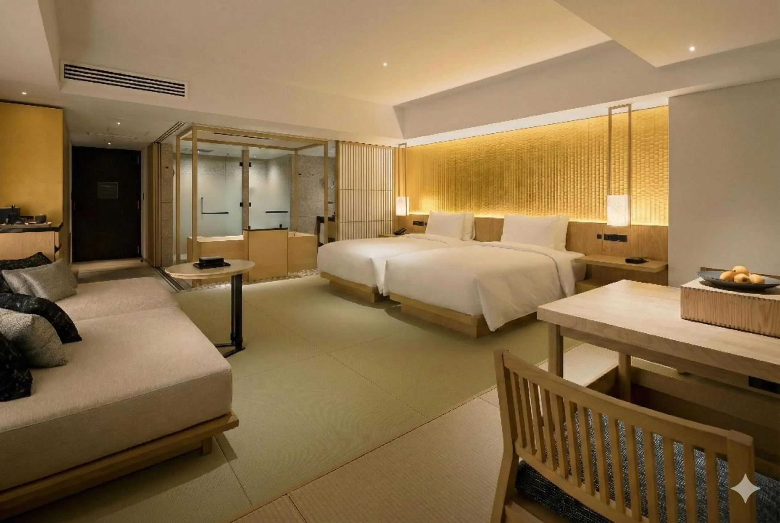 Bedroom, Bed in Banyan Tree Higashiyama Kyoto