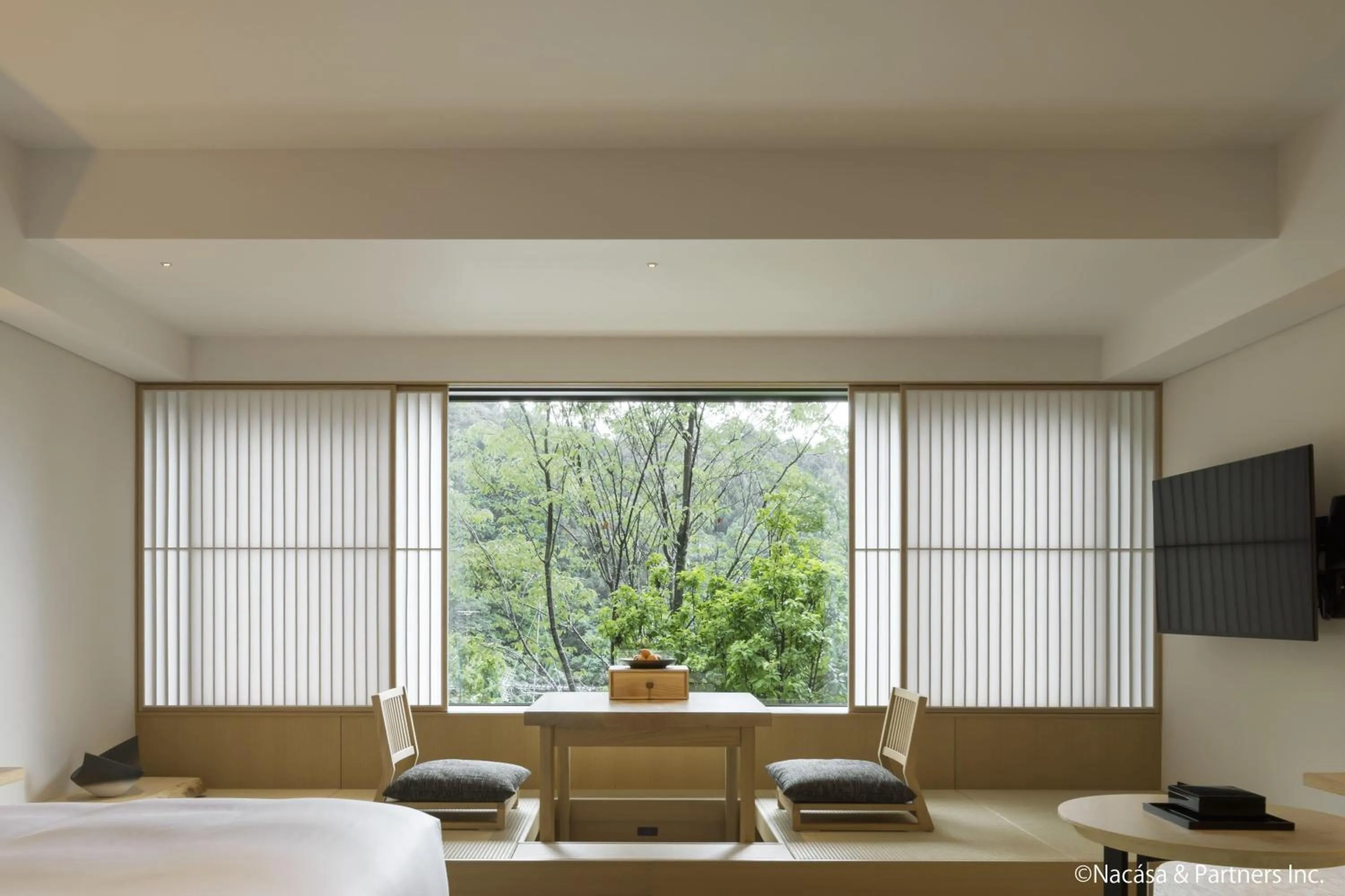 Bedroom, Bed in Banyan Tree Higashiyama Kyoto
