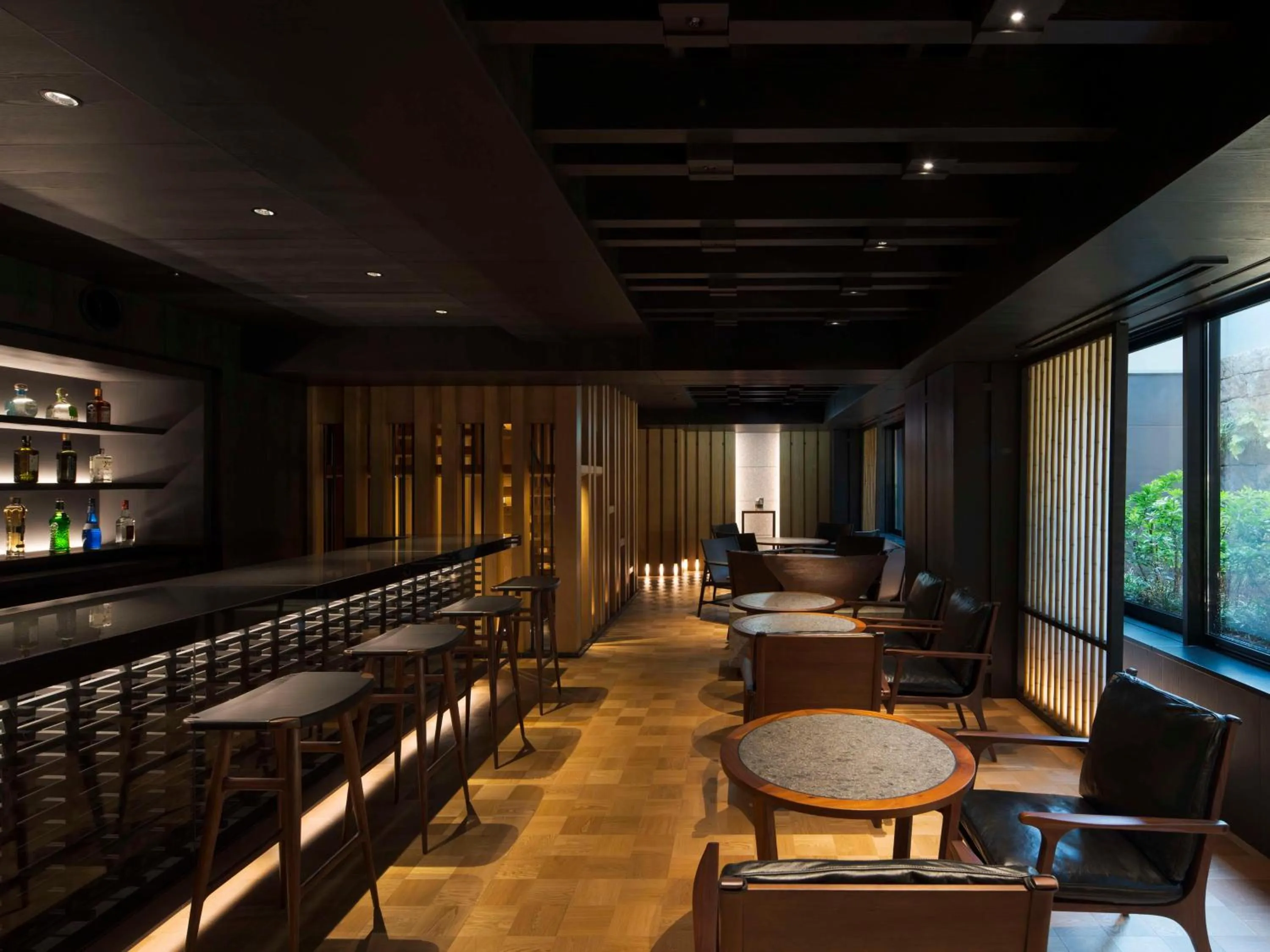 Lounge or bar in Banyan Tree Higashiyama Kyoto