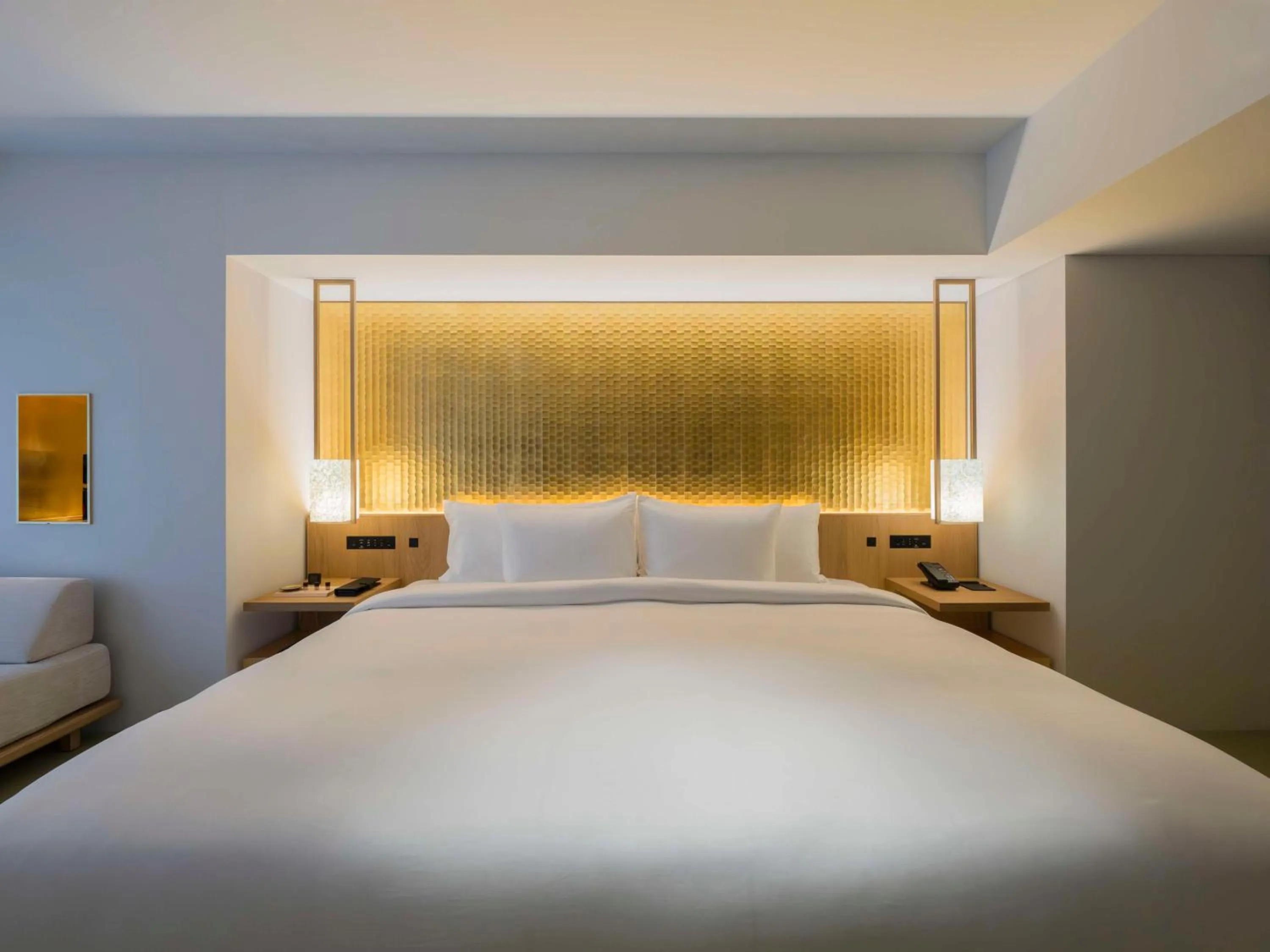 Bedroom, Bed in Banyan Tree Higashiyama Kyoto