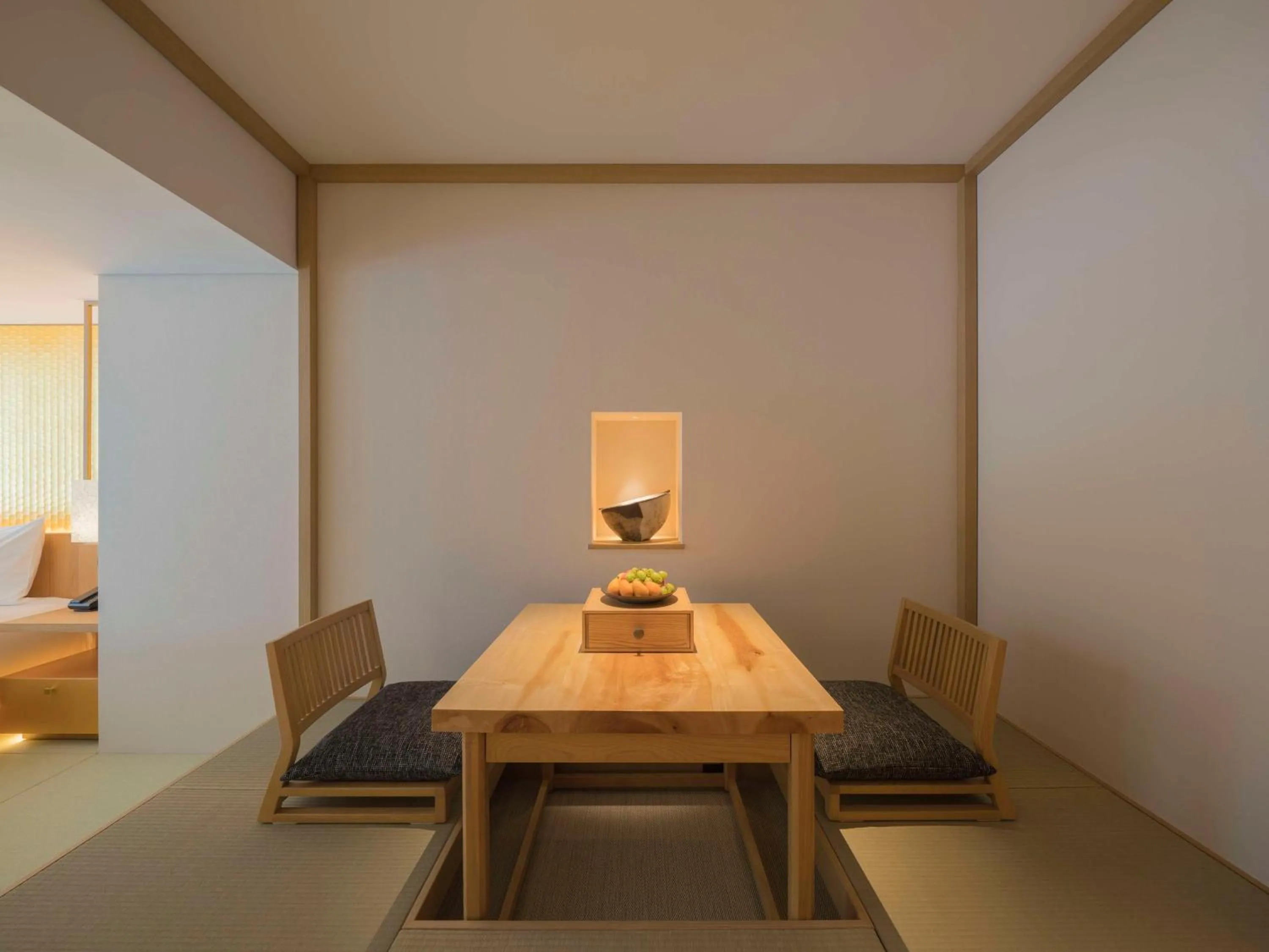 Bedroom in Banyan Tree Higashiyama Kyoto