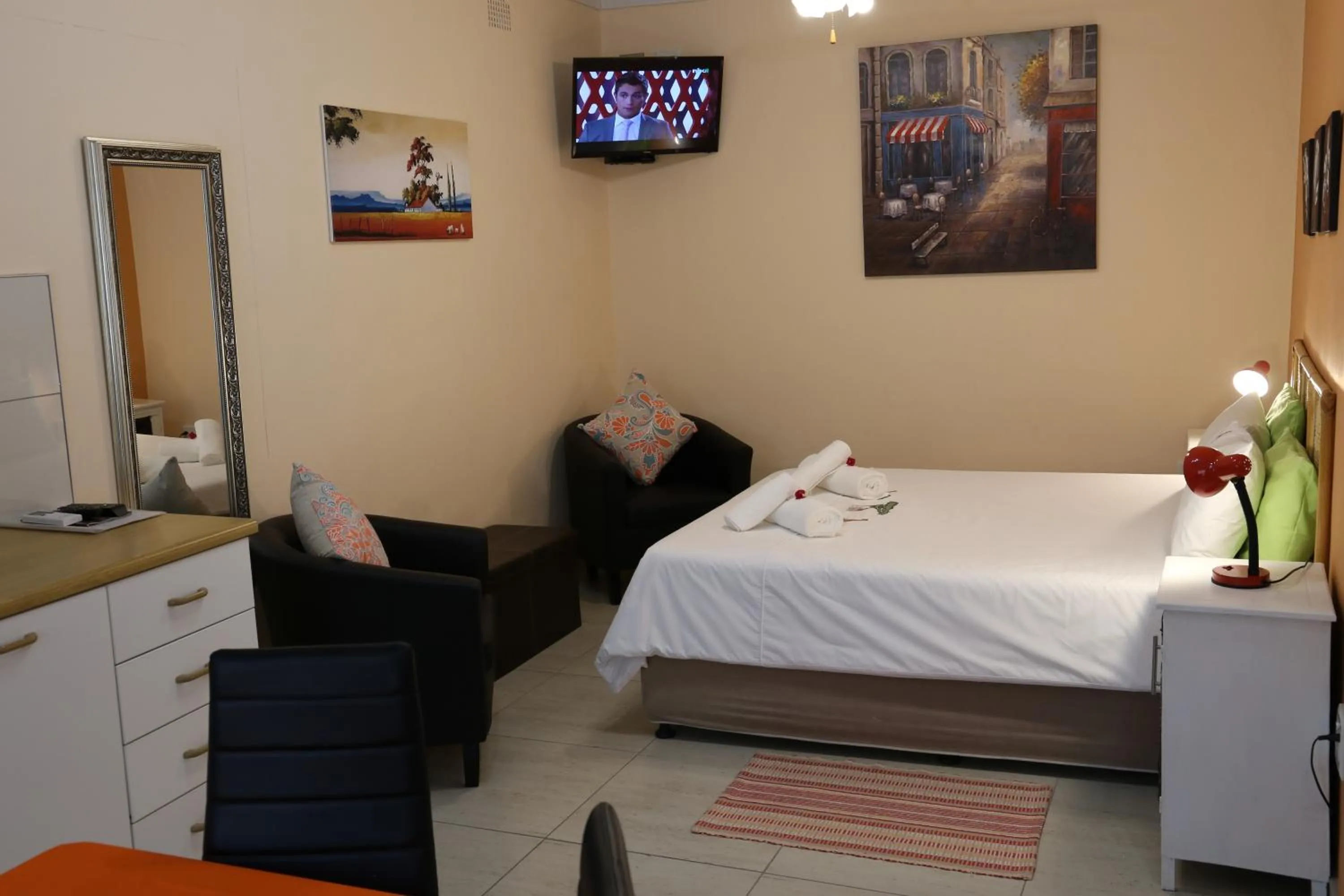 Bed in Capbon Guesthouse