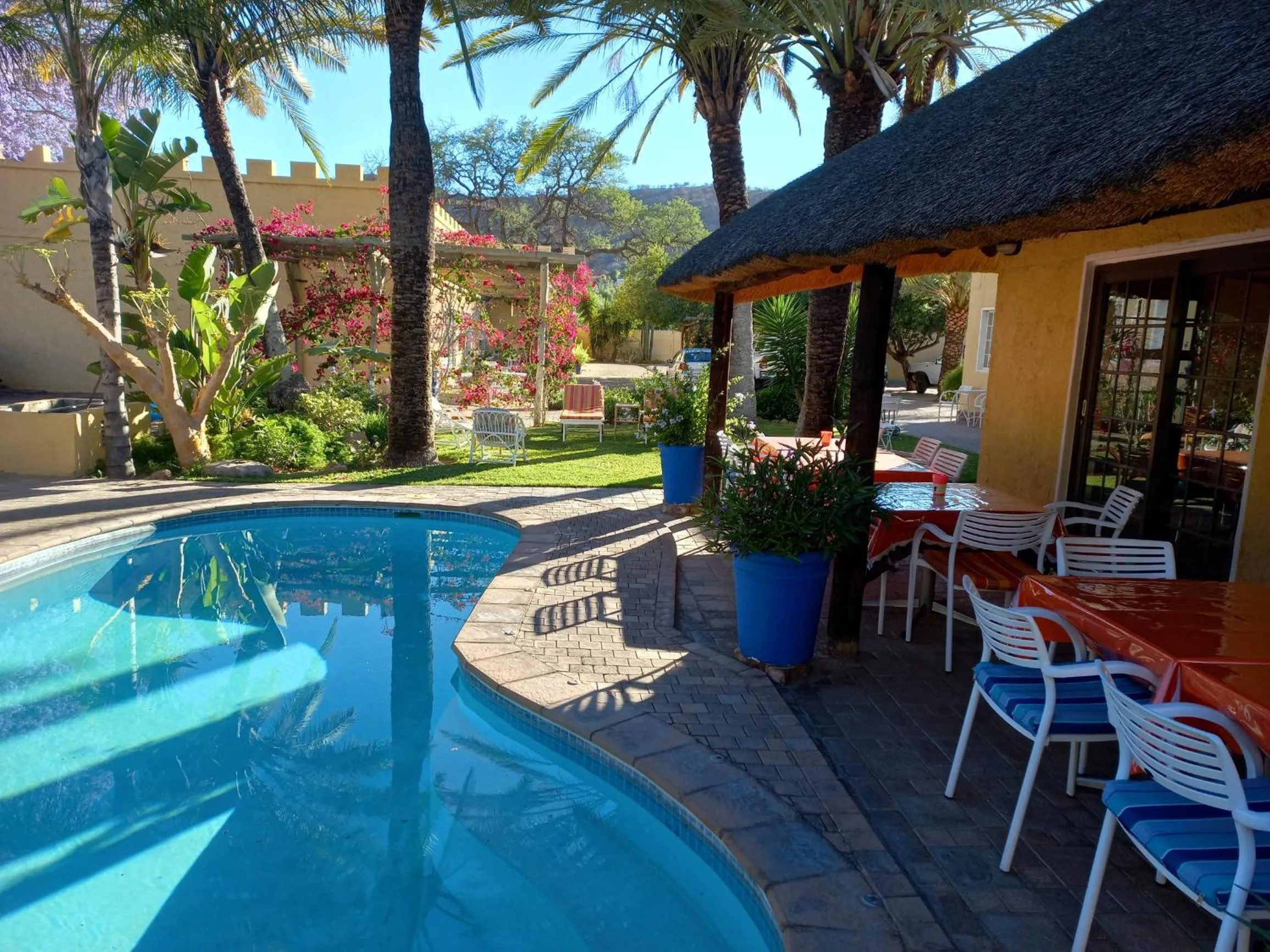Swimming pool in Capbon Guesthouse