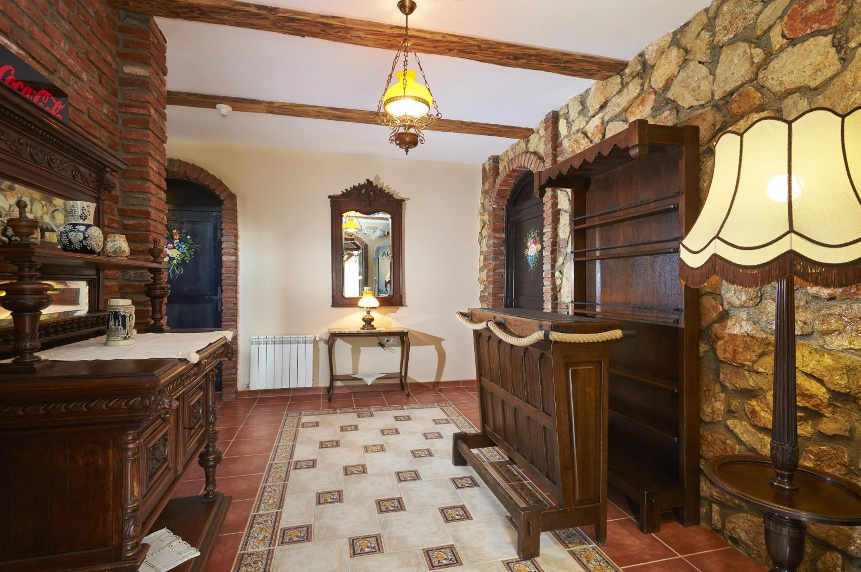 Lounge or bar in Conacul Ambient