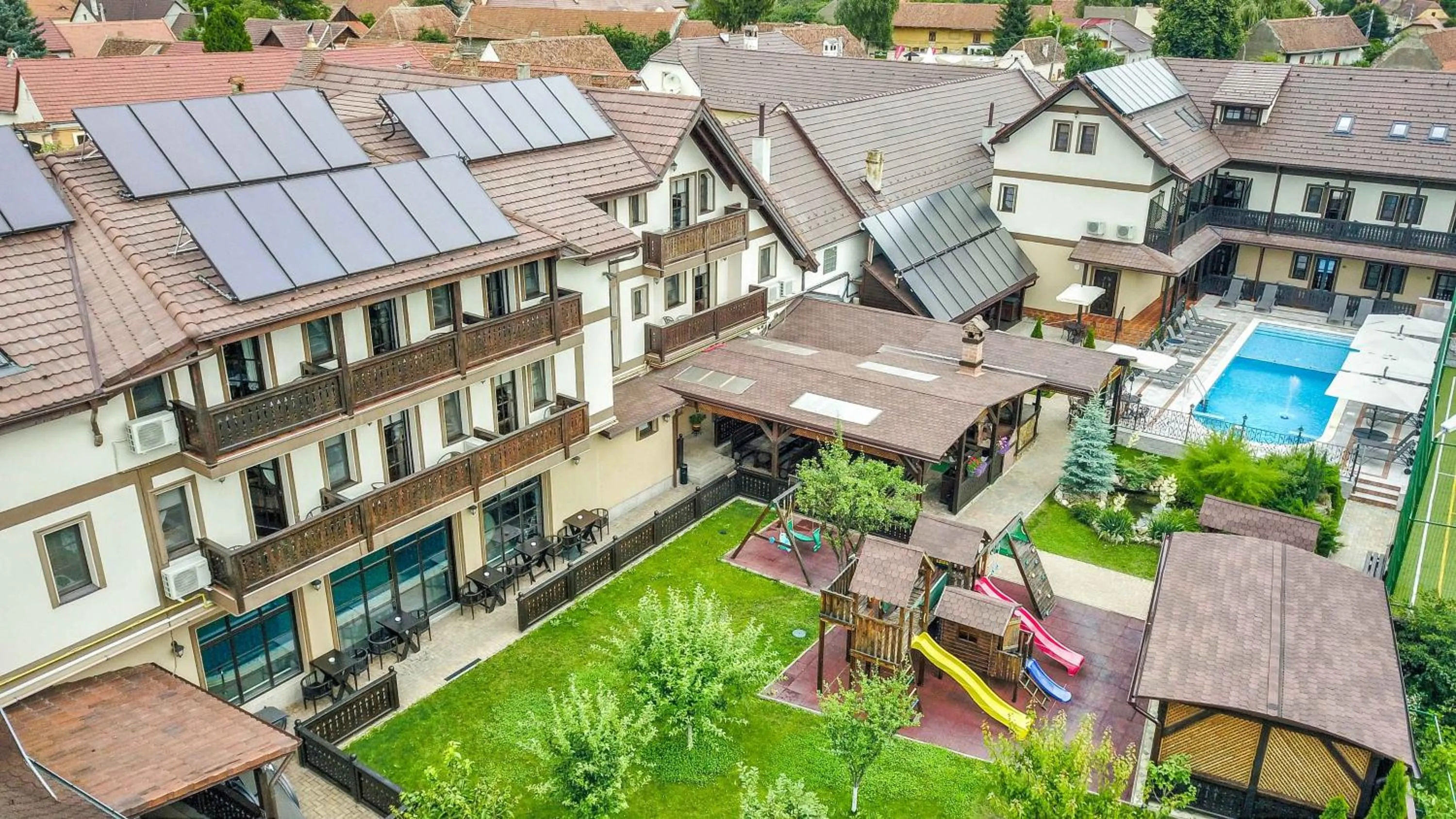 Bird's eye view in Conacul Ambient