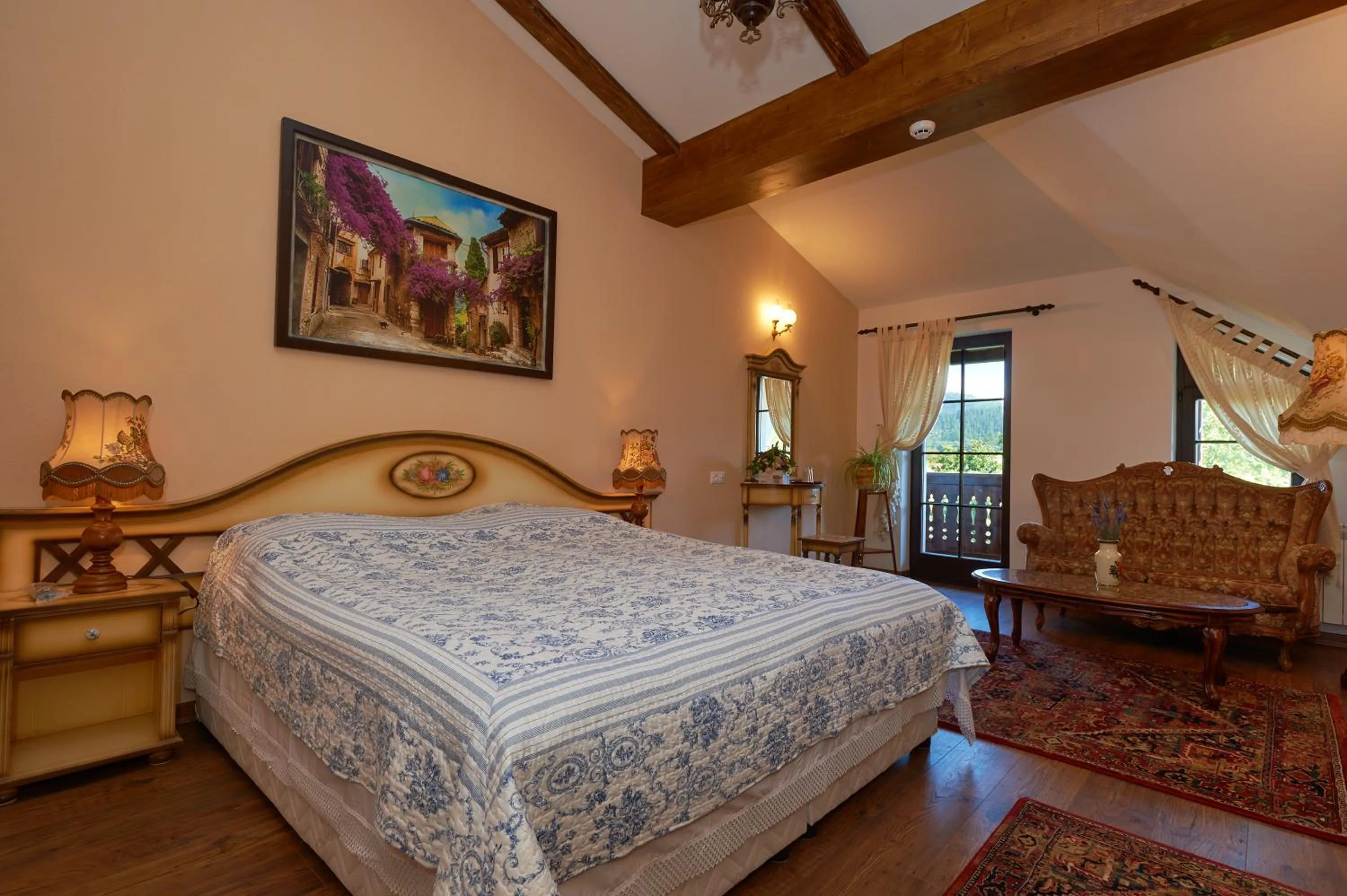 Photo of the whole room, Bed in Conacul Ambient