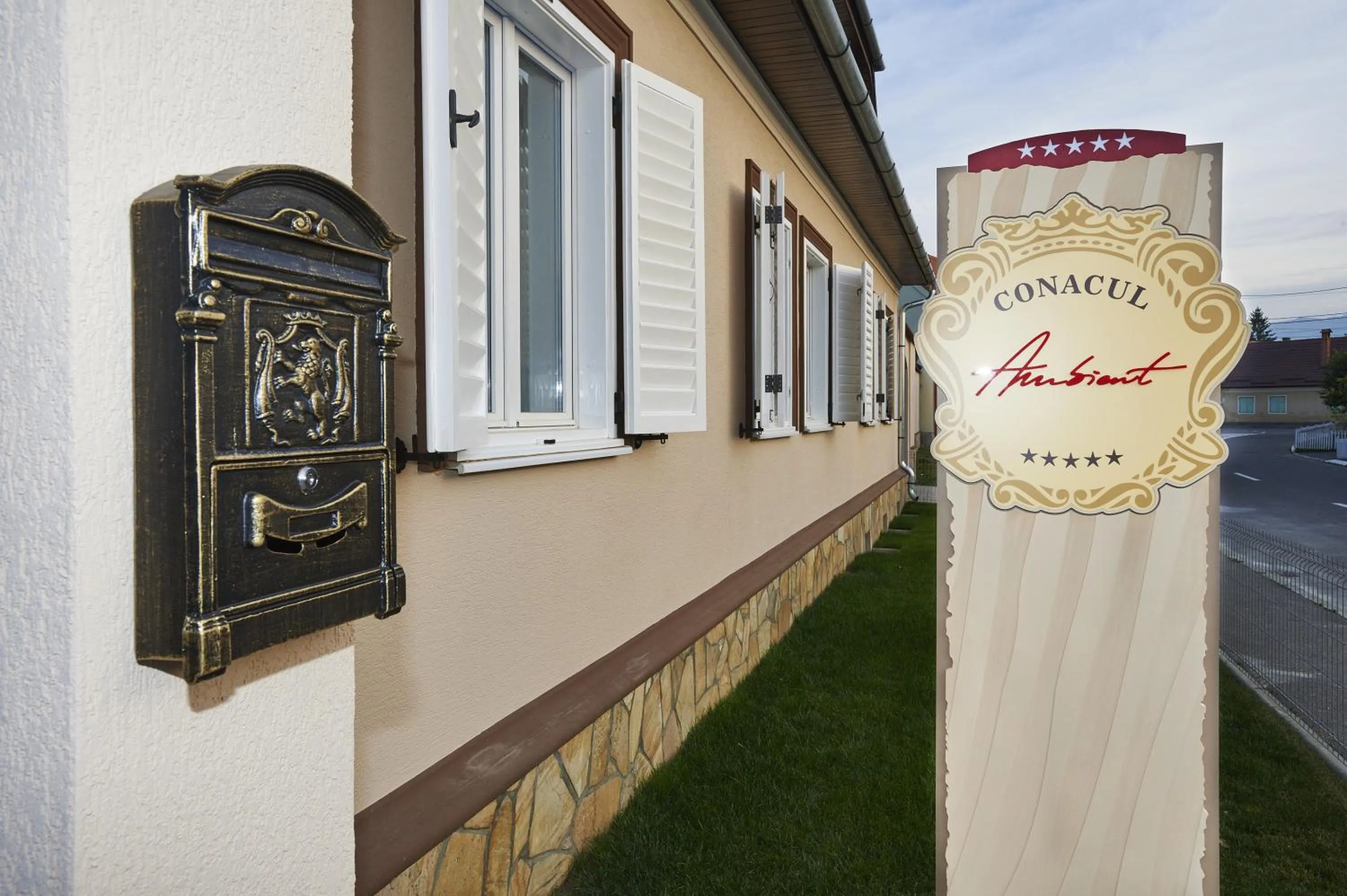 Decorative detail in Conacul Ambient