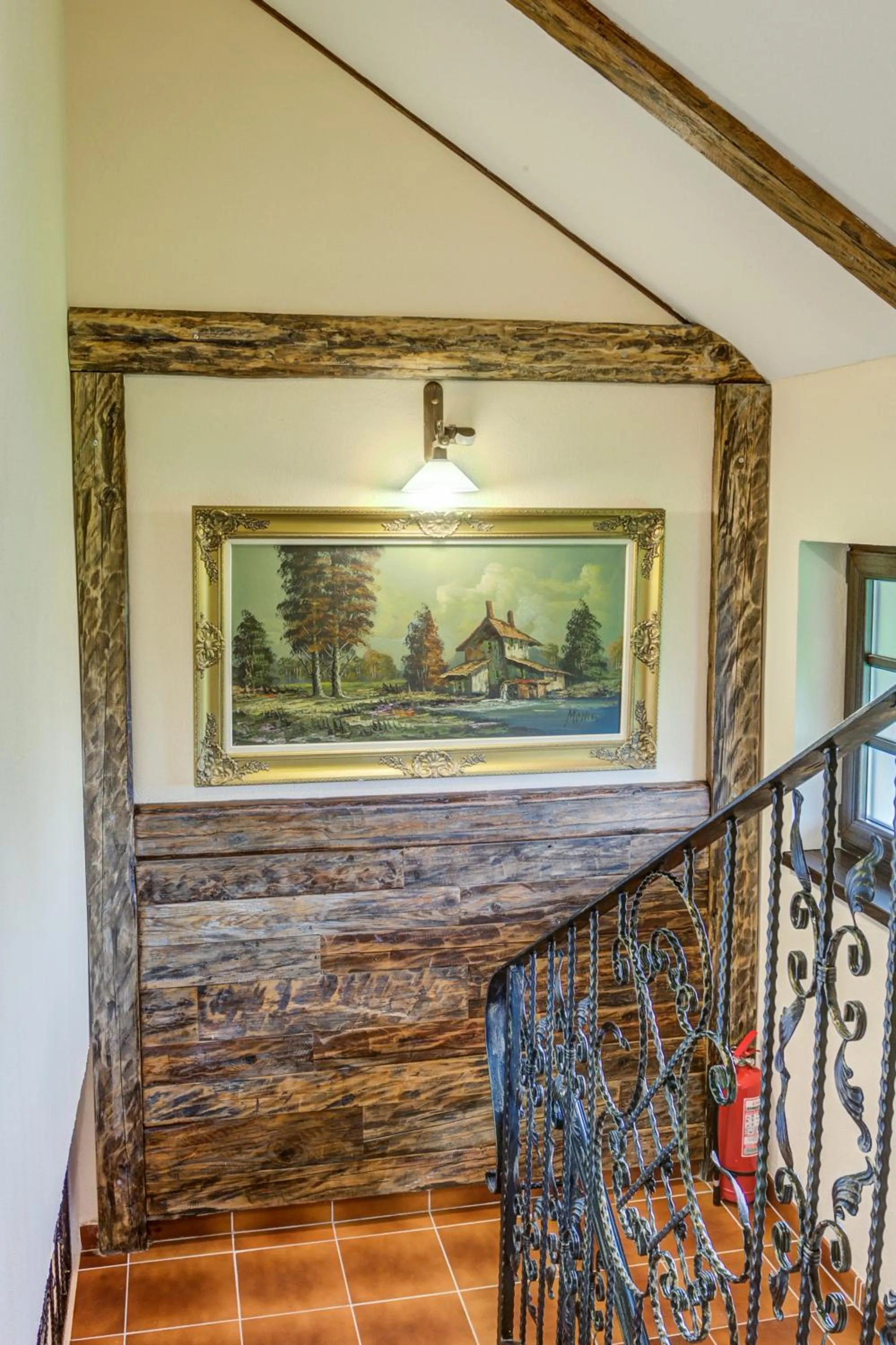 Decorative detail in Conacul Ambient