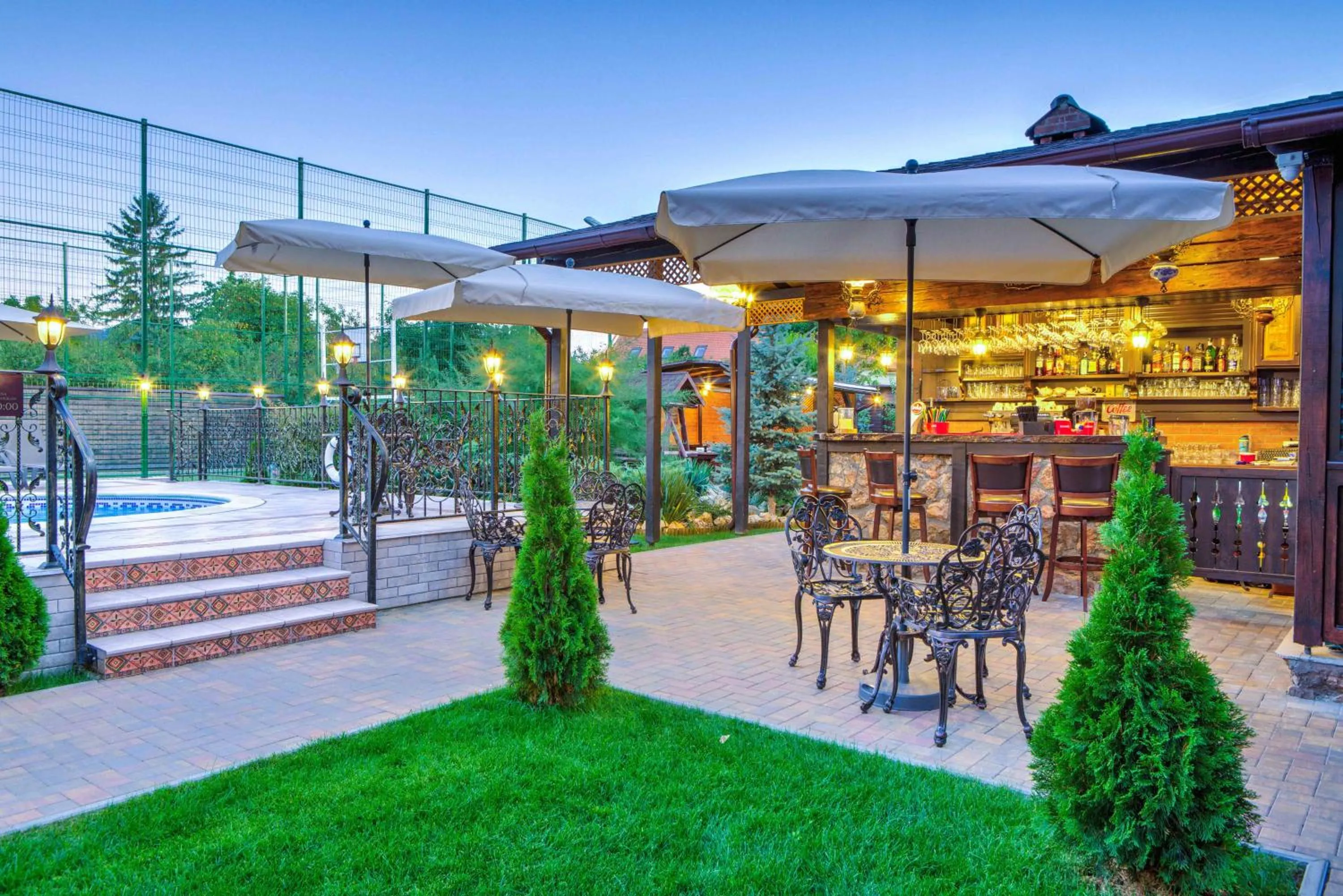 Patio in Conacul Ambient