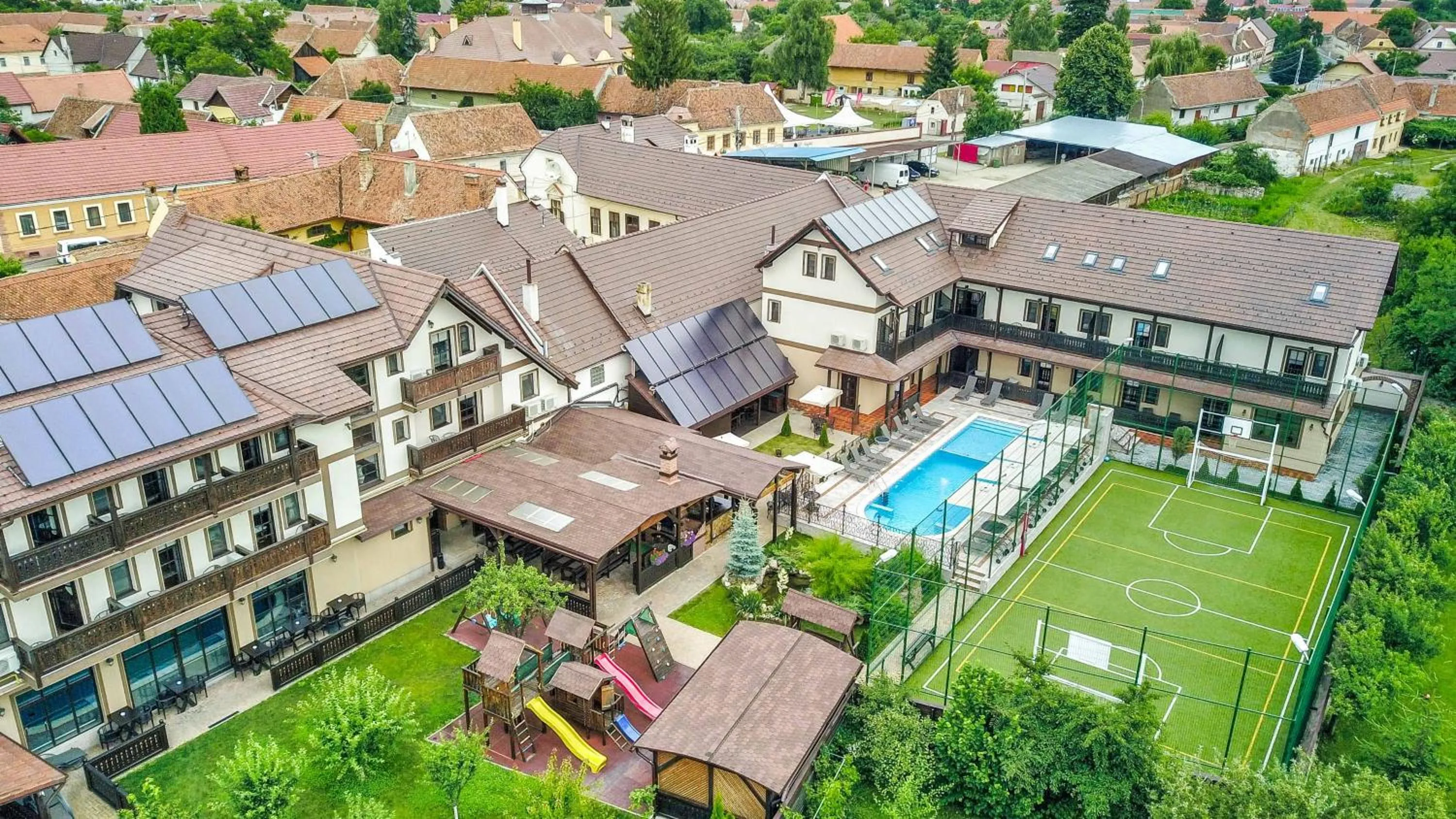 Bird's eye view in Conacul Ambient