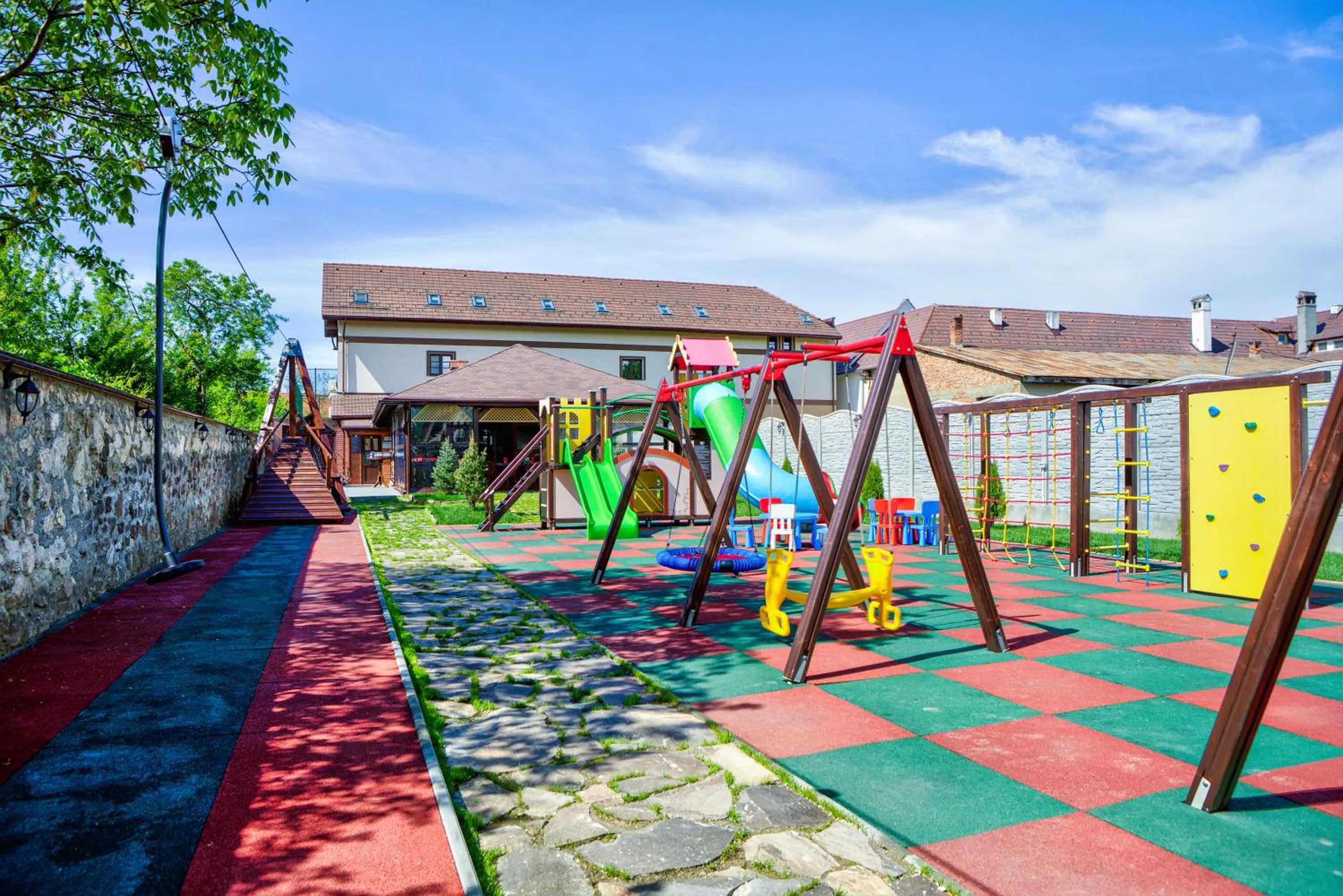 Children play ground in Conacul Ambient
