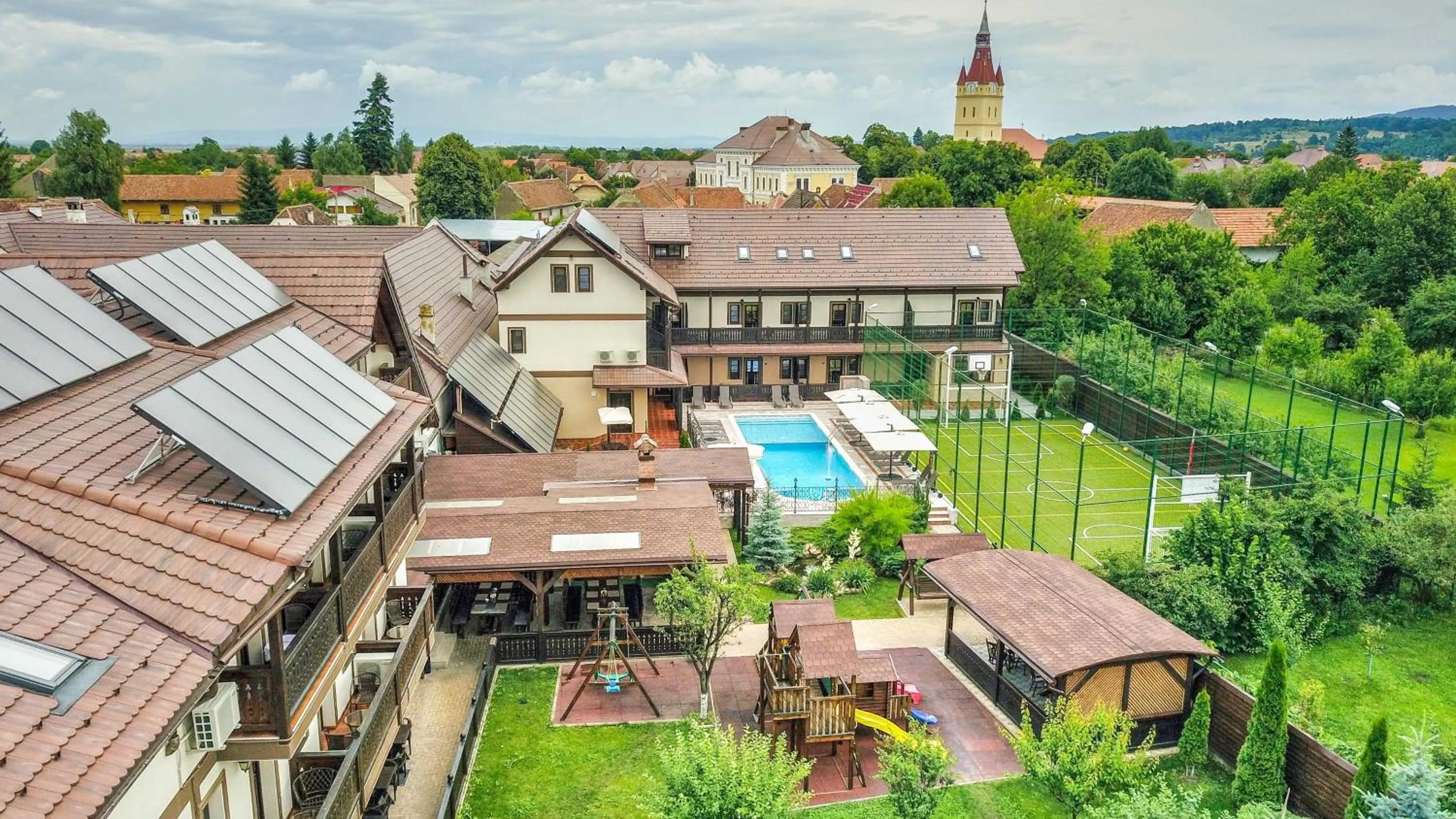 Bird's eye view in Conacul Ambient