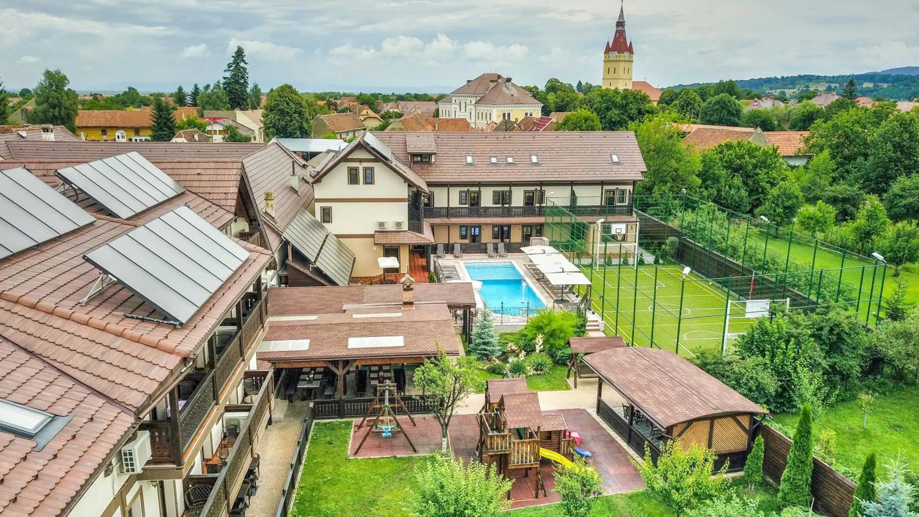 Bird's eye view in Conacul Ambient Bird's eye view in Conacul Ambient