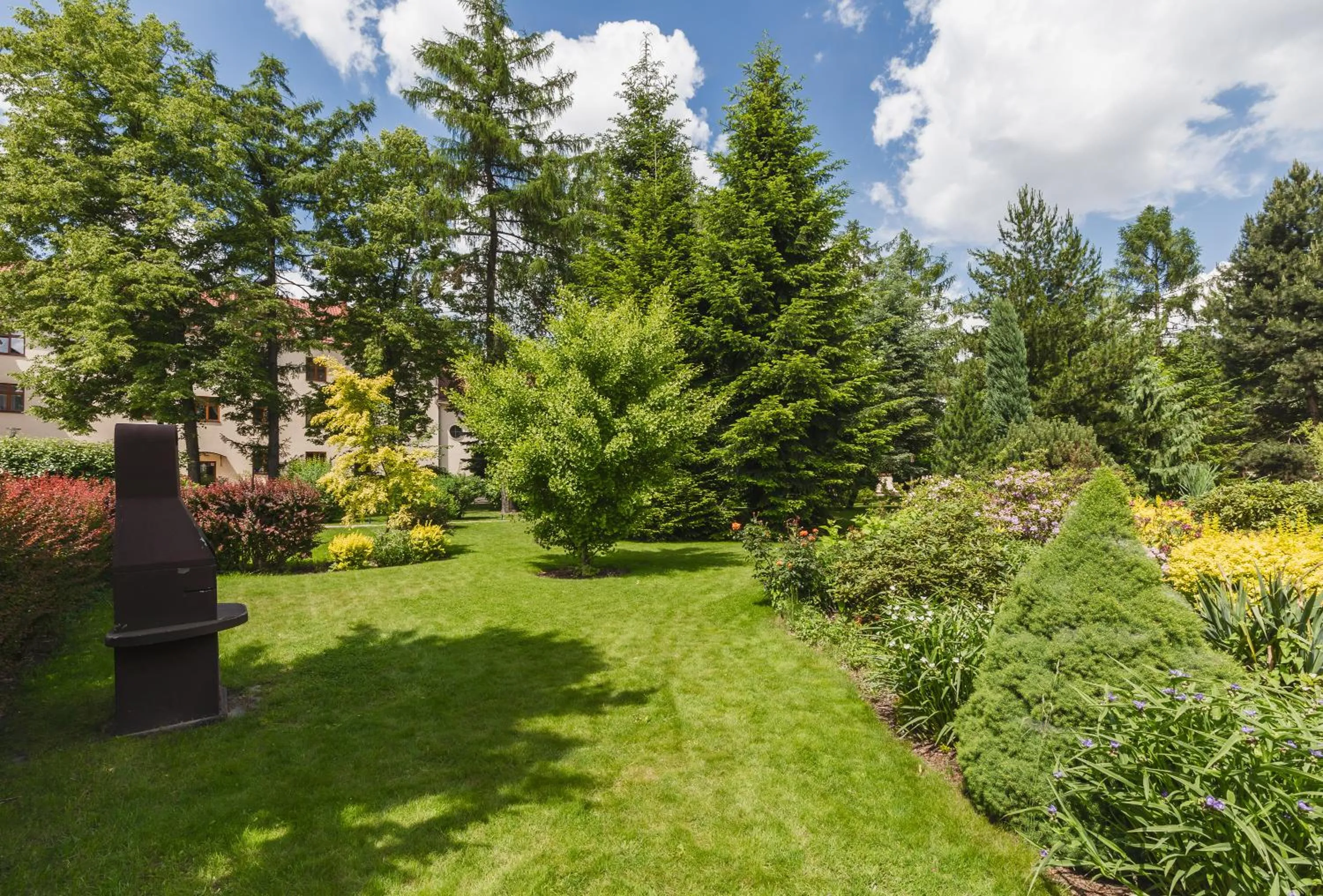 Garden in Hostel Biały Dom