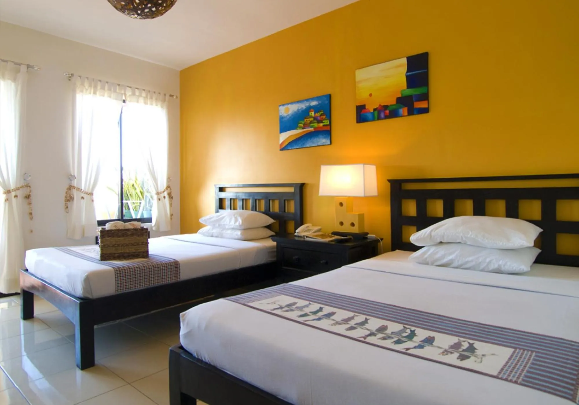 Bed in Puerto Del Sol Beach Resort and Hotel Club Bolinao Pangasinan