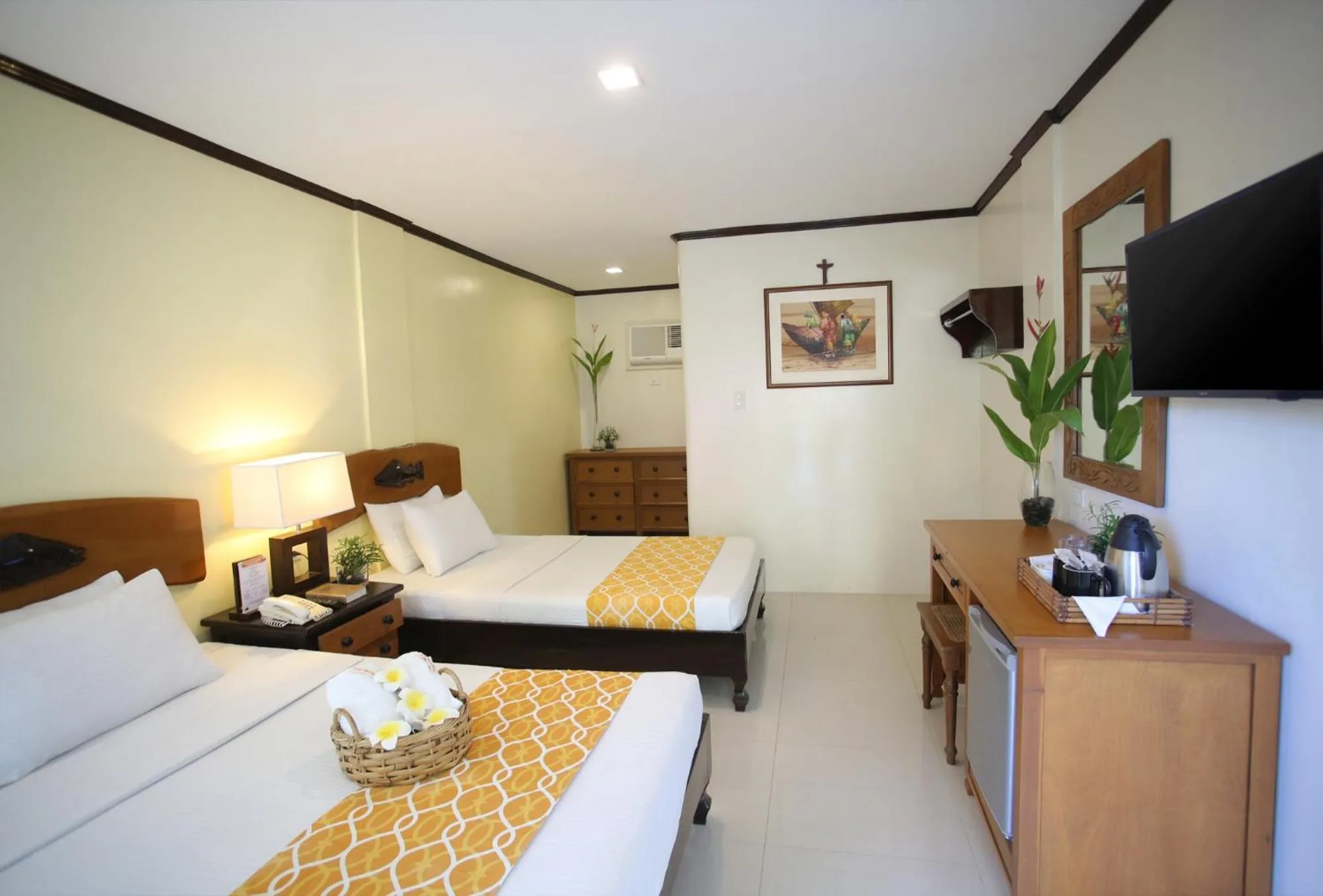 Photo of the whole room, Bed in Puerto Del Sol Beach Resort and Hotel Club Bolinao Pangasinan