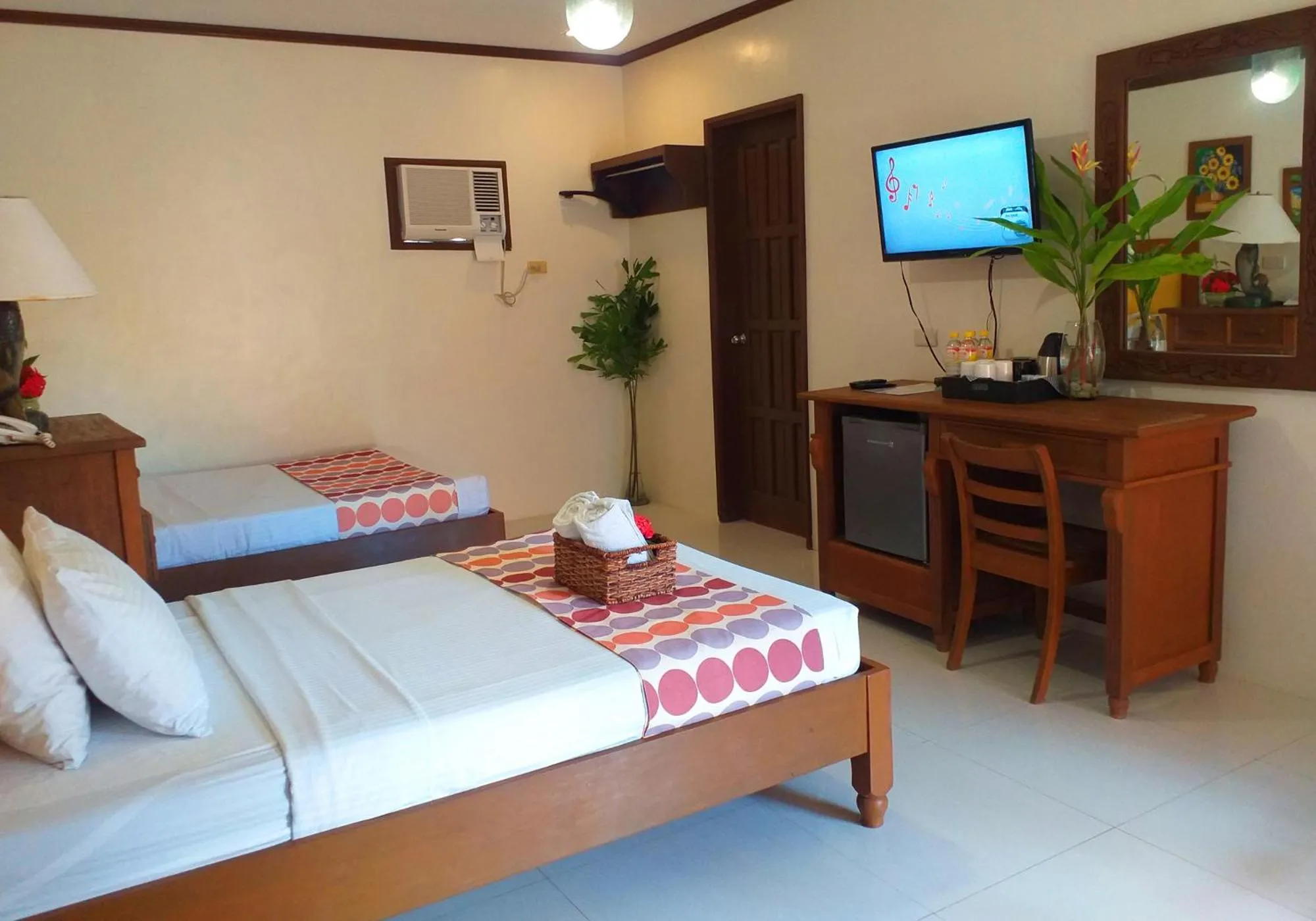 Bed in Puerto Del Sol Beach Resort and Hotel Club Bolinao Pangasinan