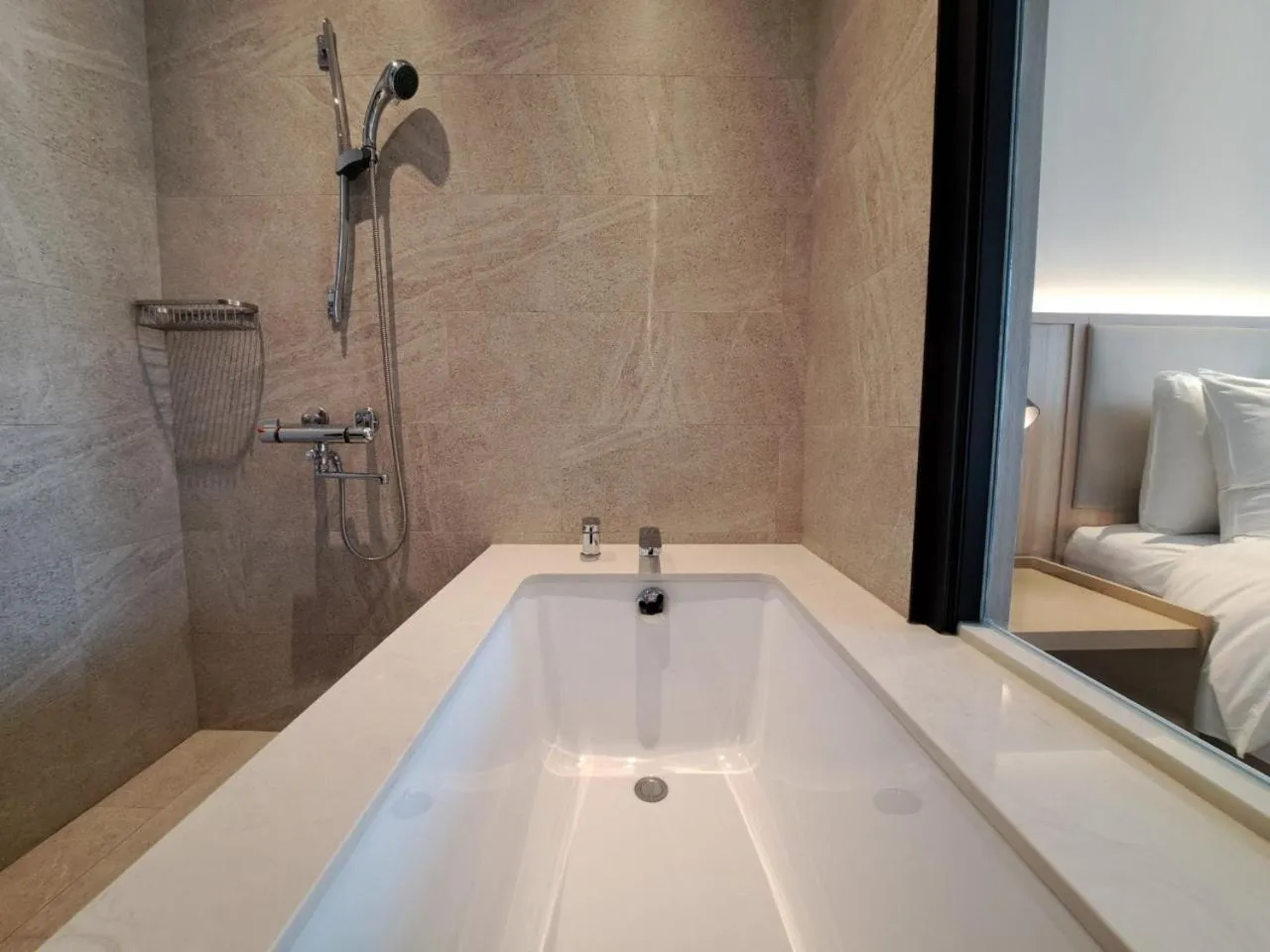 Bed in Boutech Wuri Village Hotel