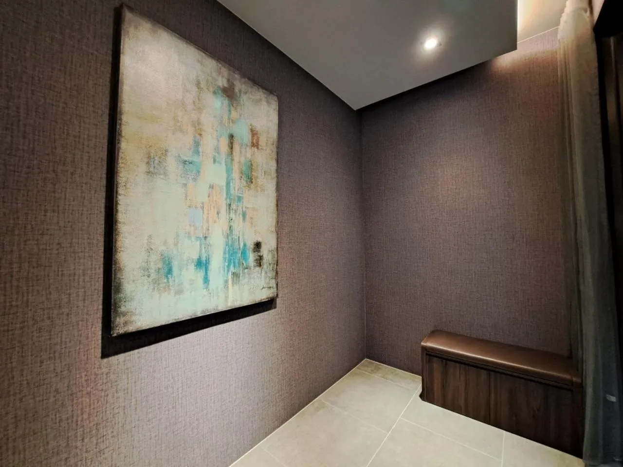 Bed in Boutech Wuri Village Hotel