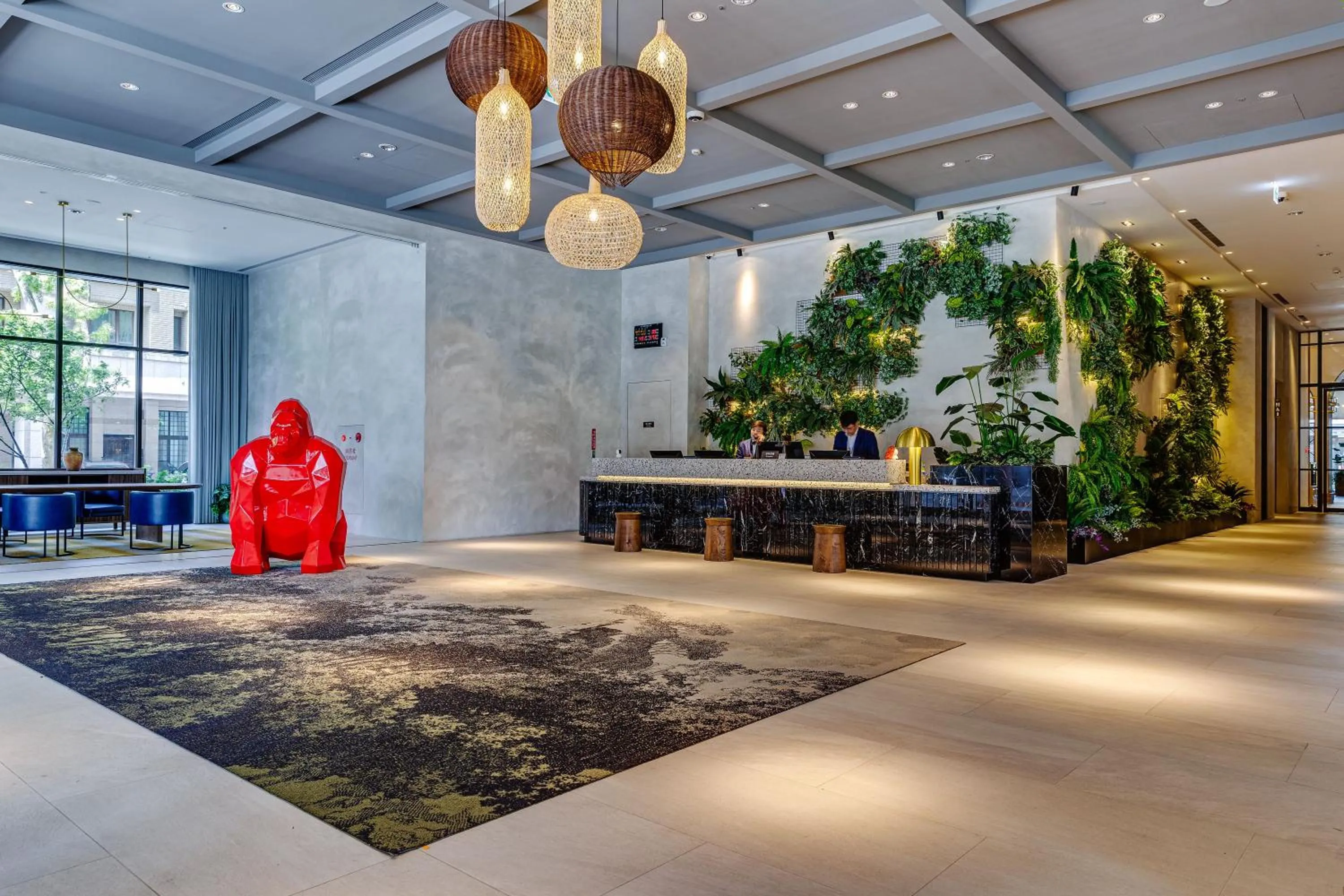 Property building in Boutech Wuri Village Hotel