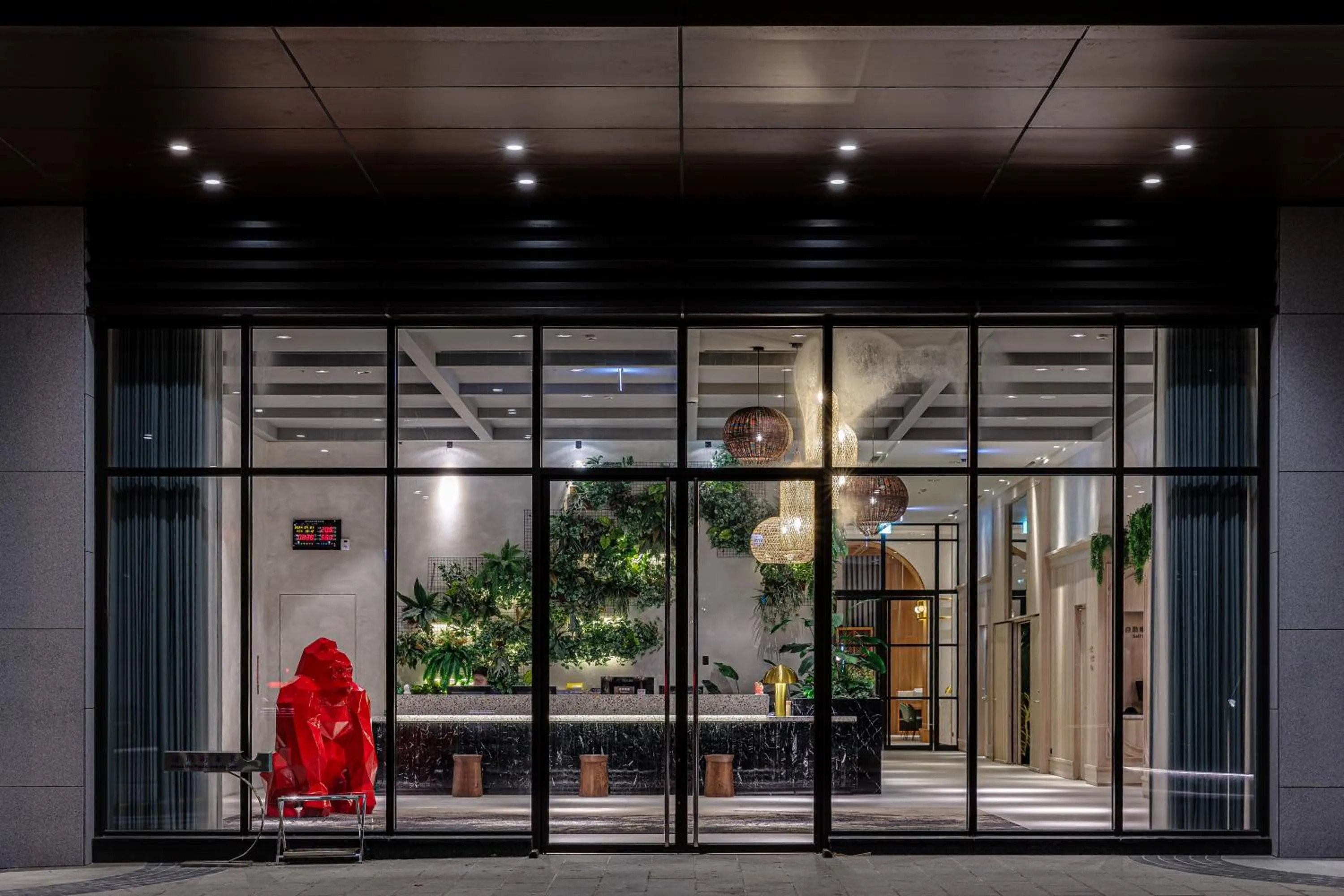 Property building in Boutech Wuri Village Hotel