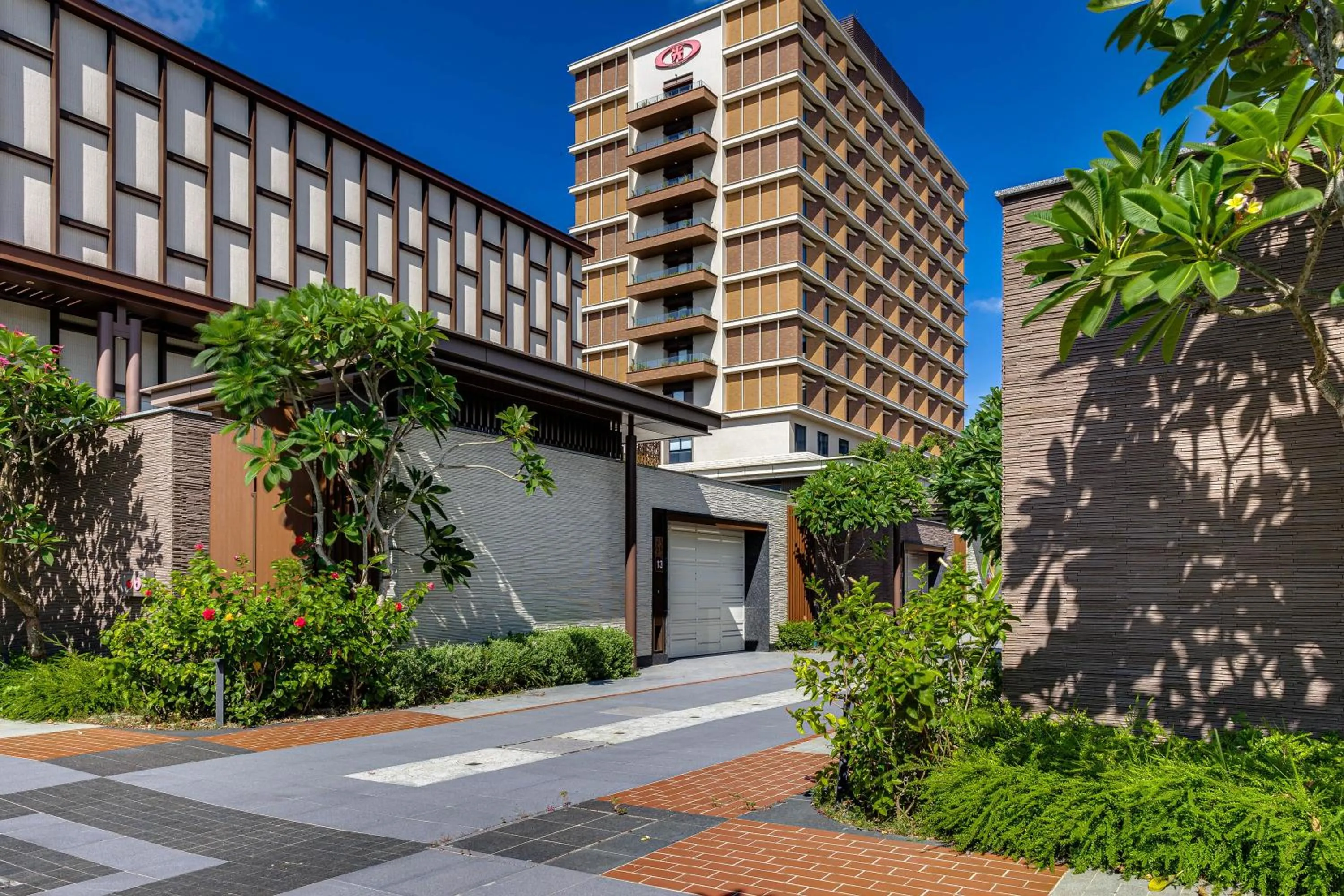 Property building in Boutech Wuri Village Hotel