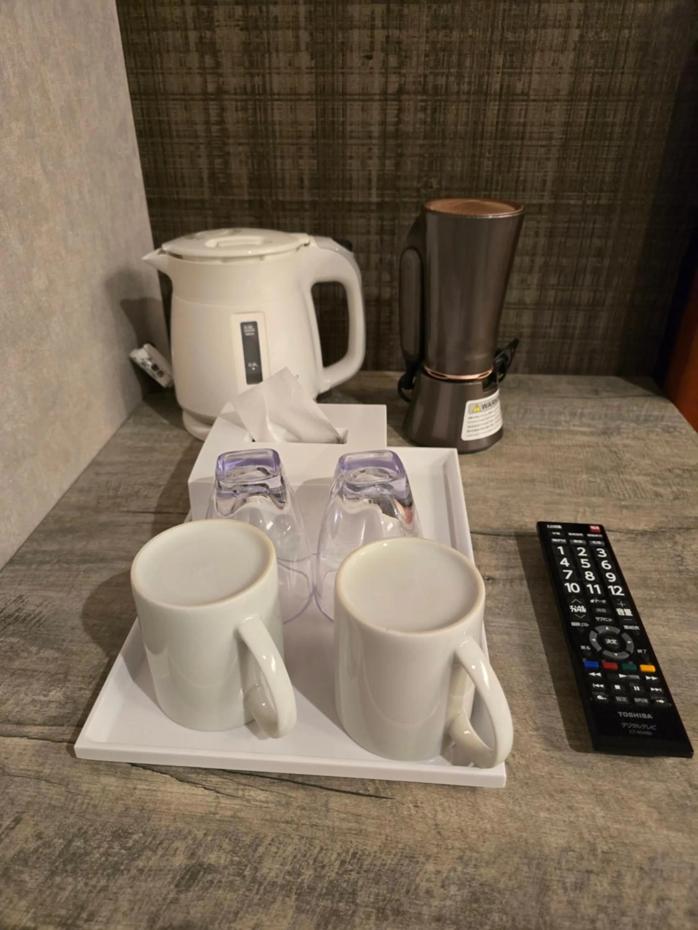 Kitchen or kitchenette in Hotel Japanesque Kyoto Station ZEQUU ANNEX