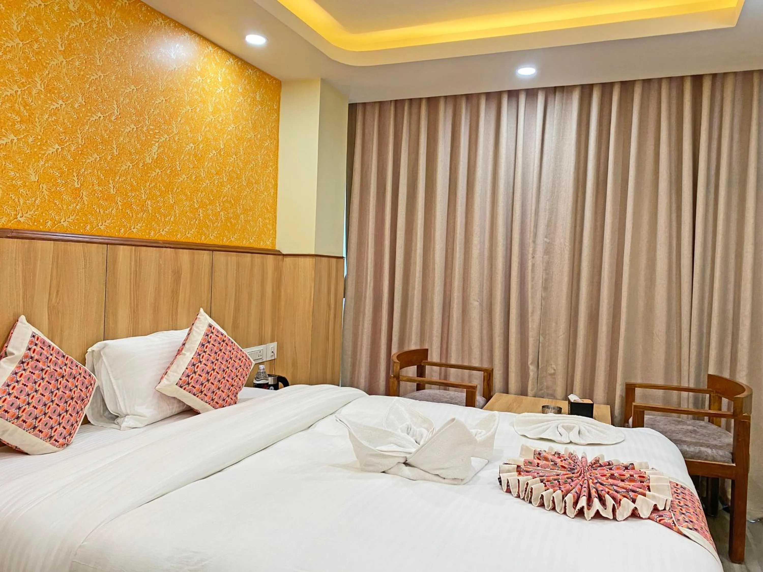 Bed in Hotel Lumbini Airport