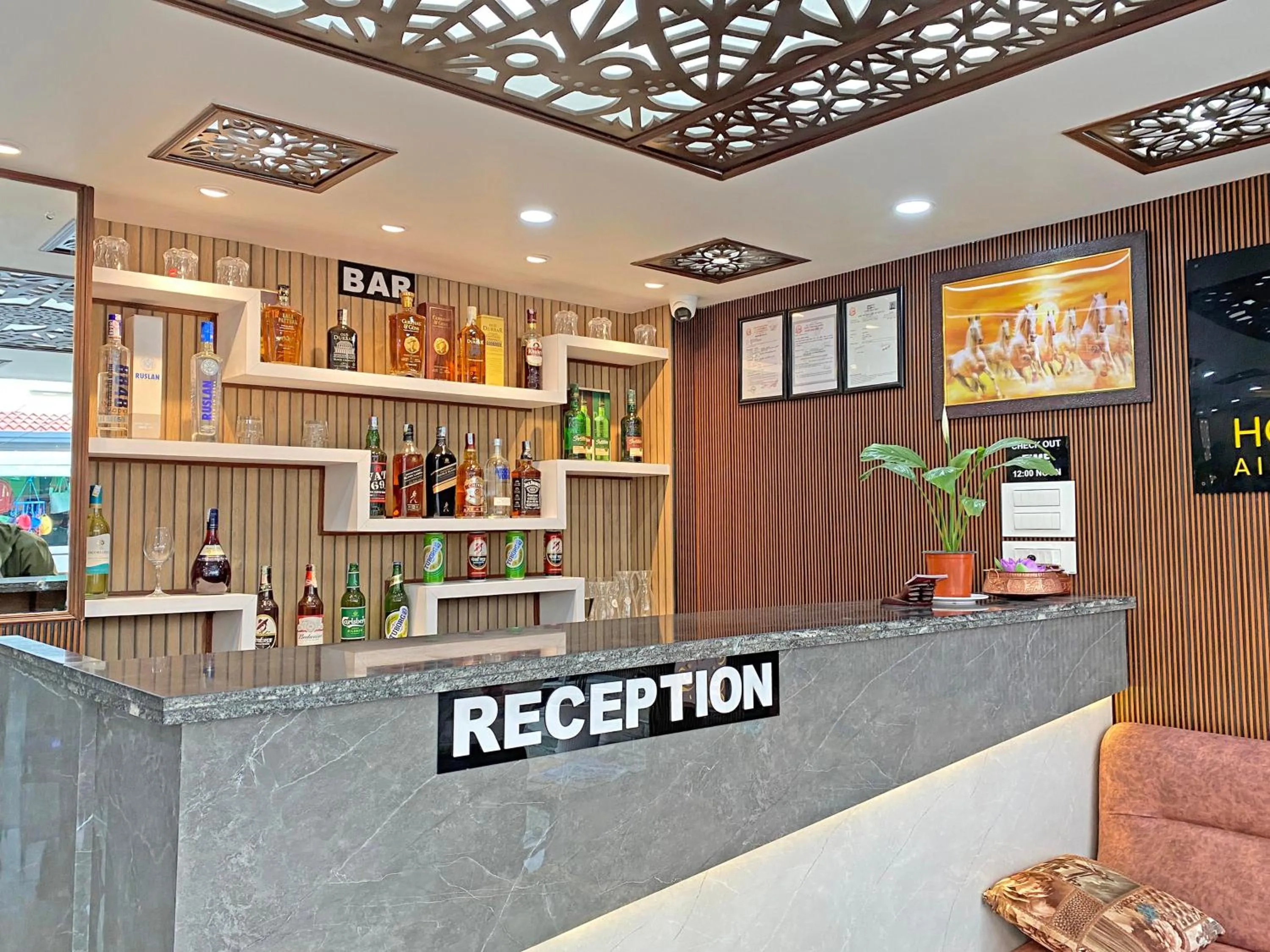 Lounge or bar in Hotel Lumbini Airport