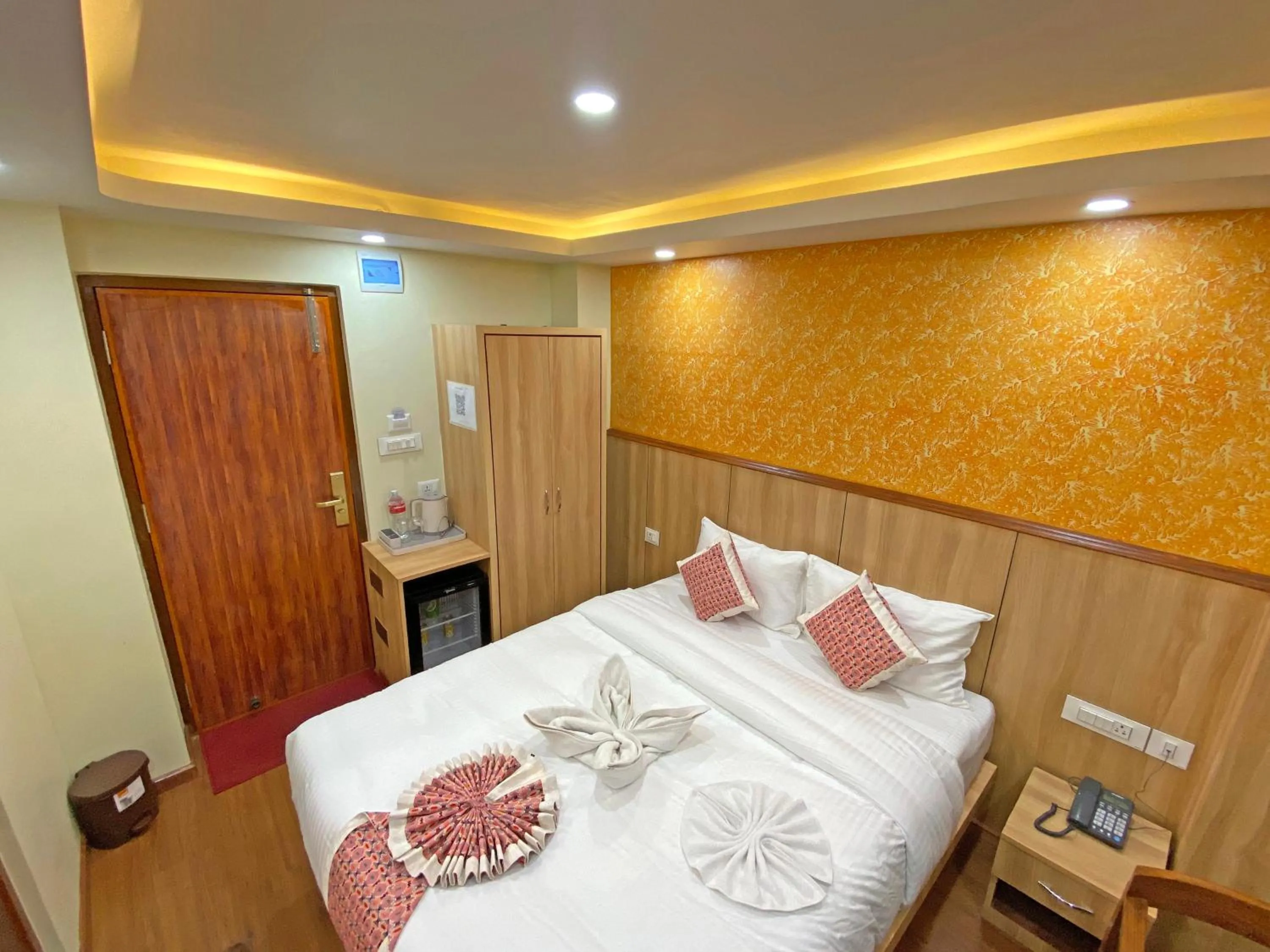 Bed in Hotel Lumbini Airport