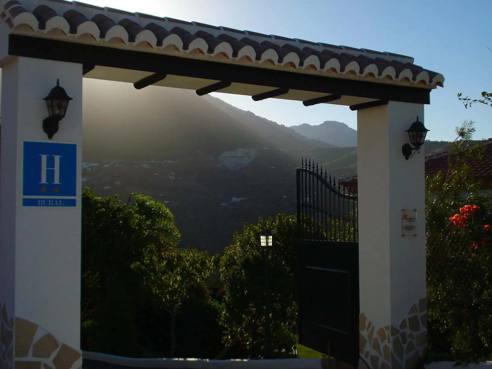 Natural landscape in Hotel Cortijo de Salia