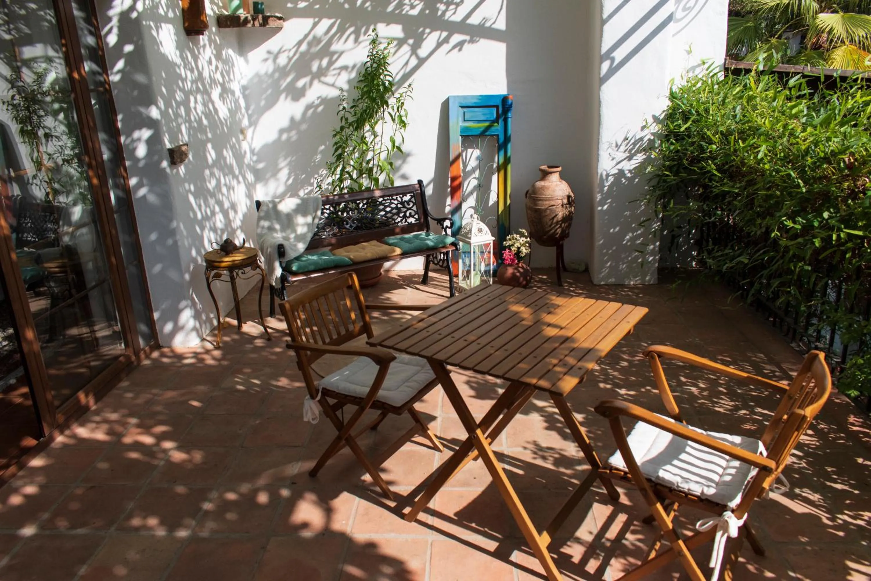 Balcony/Terrace in Hotel Cortijo de Salia