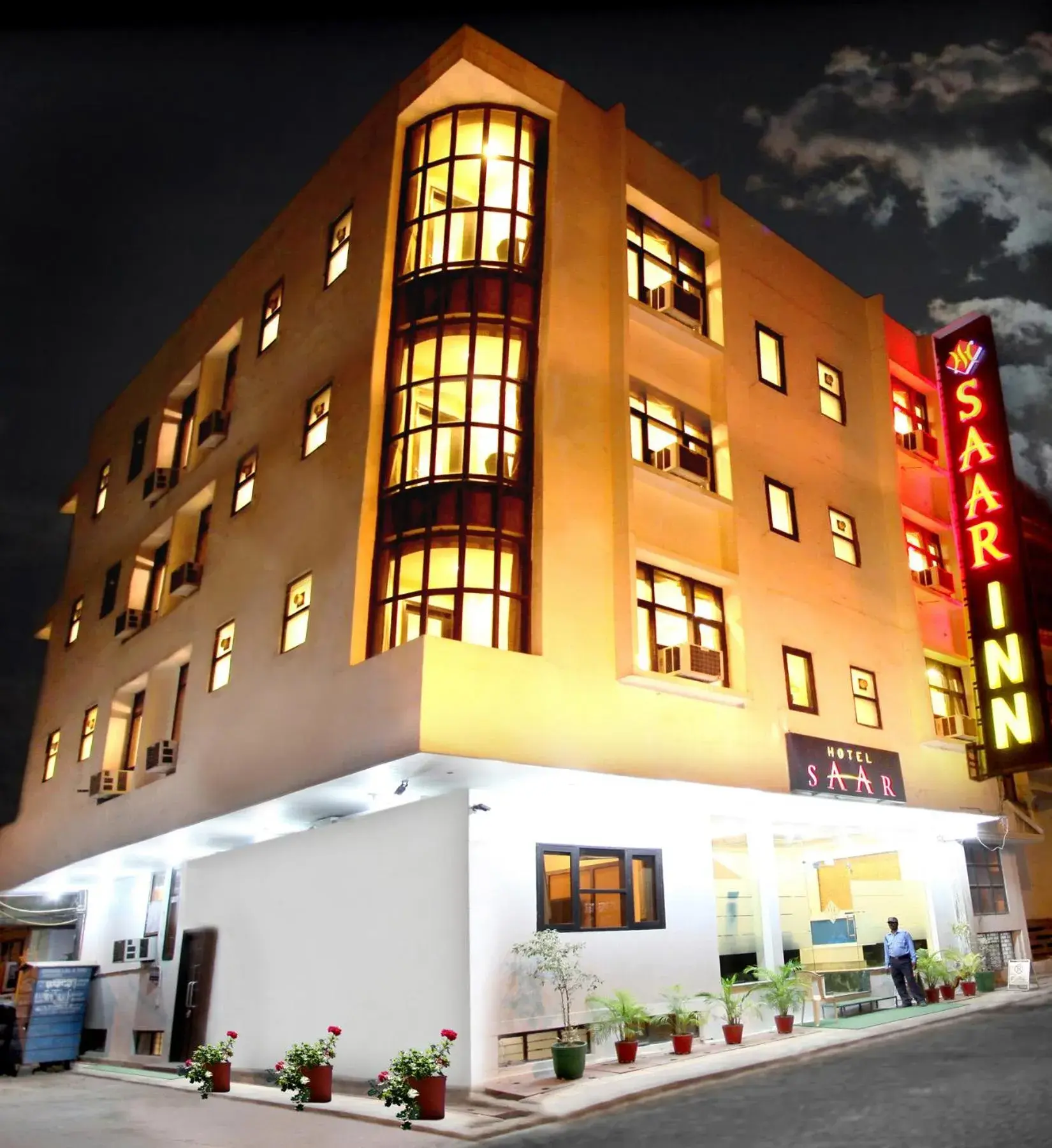 Property building in Saar Inn Property building in Saar Inn