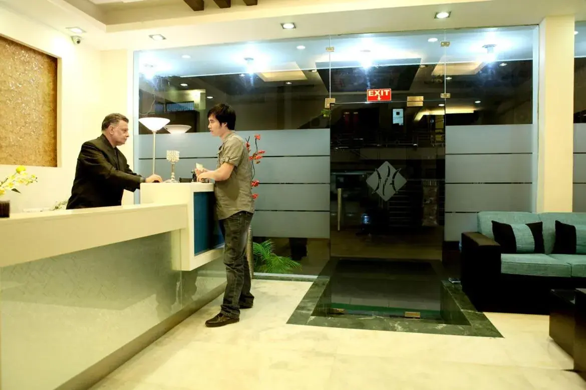 Lobby or reception in Saar Inn Lobby or reception in Saar Inn