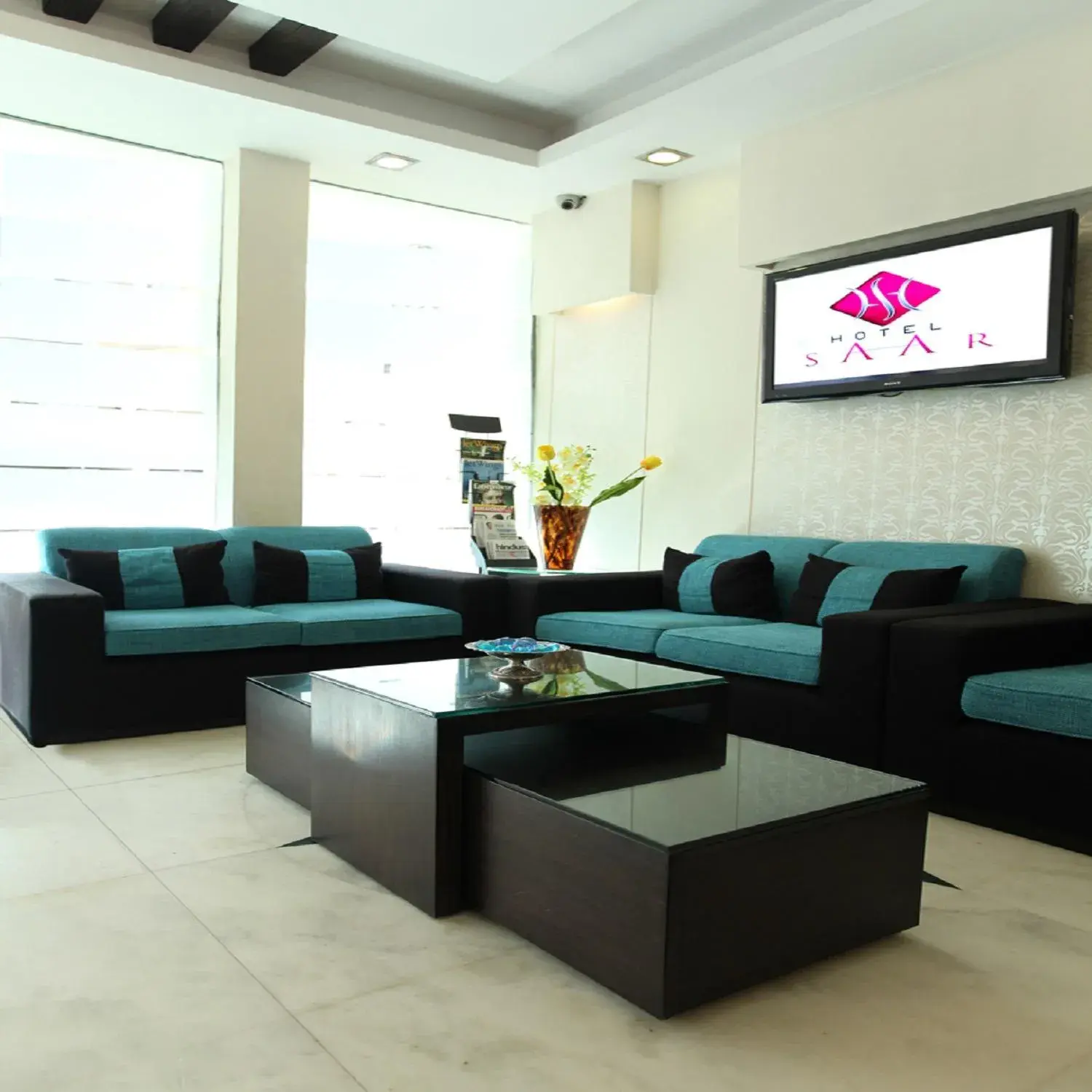 Lobby or reception in Saar Inn Lobby or reception in Saar Inn