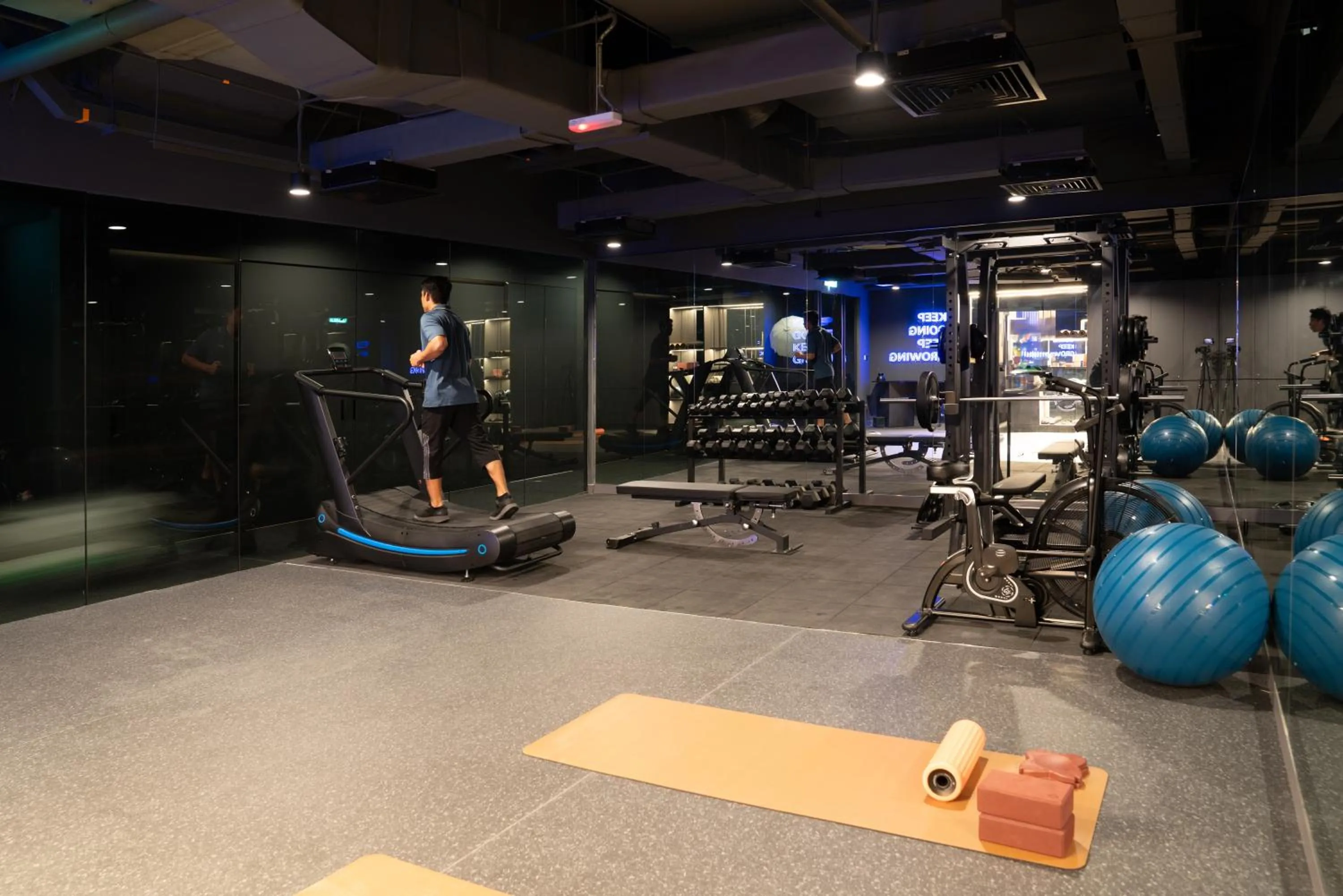 Fitness centre/facilities in CapsuleTransit MAX - Terminal 2