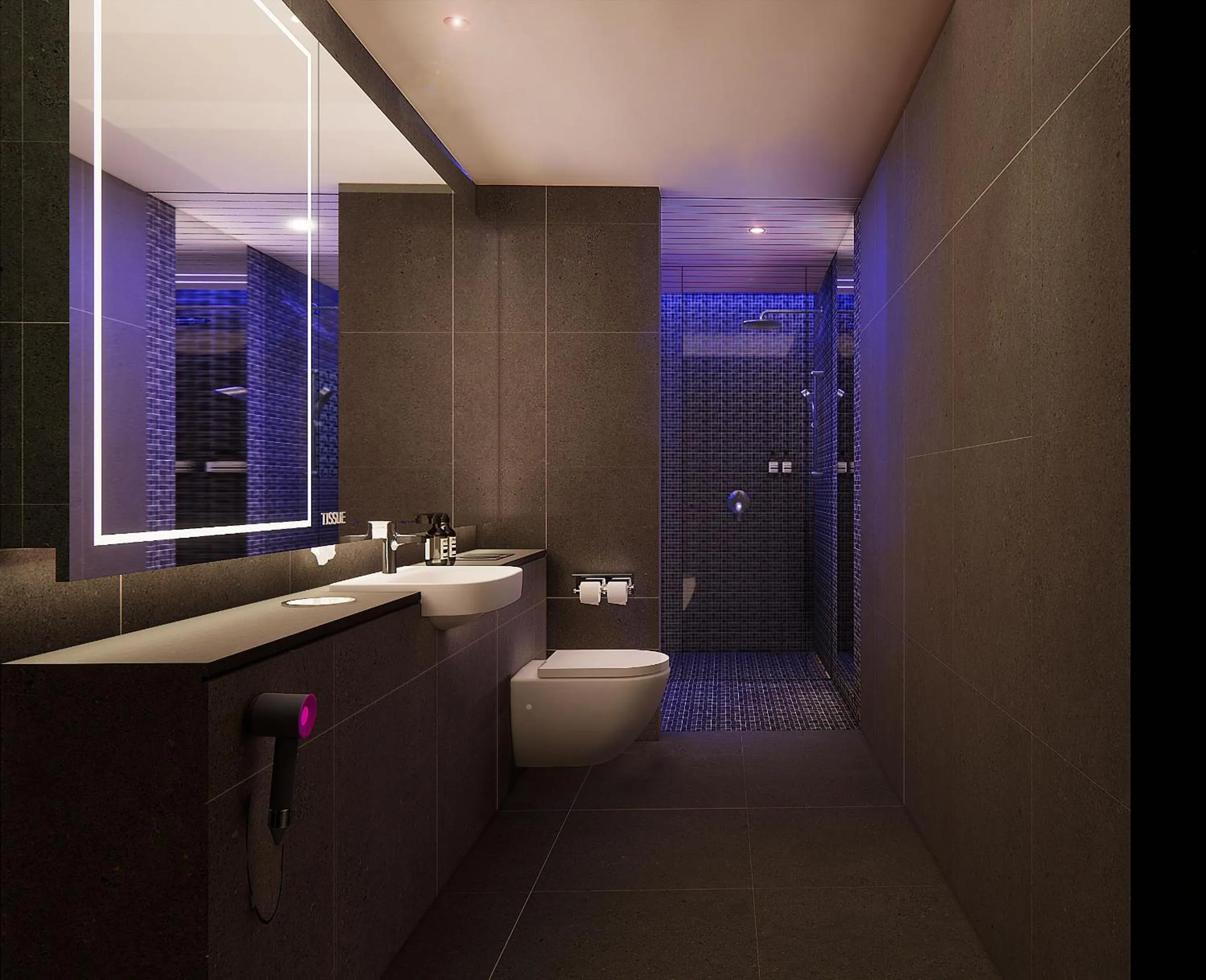 Shower in CapsuleTransit MAX - Terminal 2