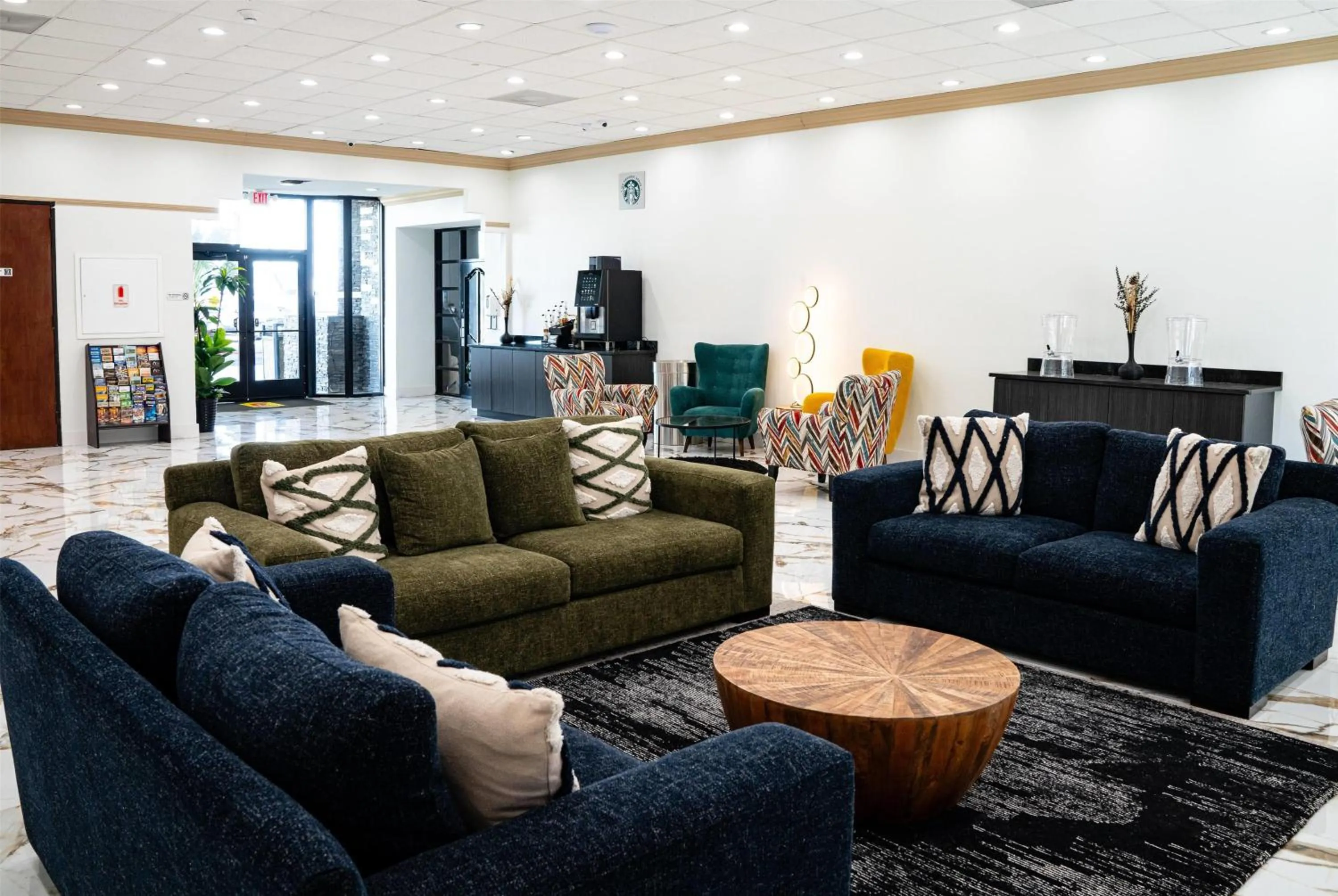 Lobby or reception in Super 8 by Wyndham Corpus Christi Airport