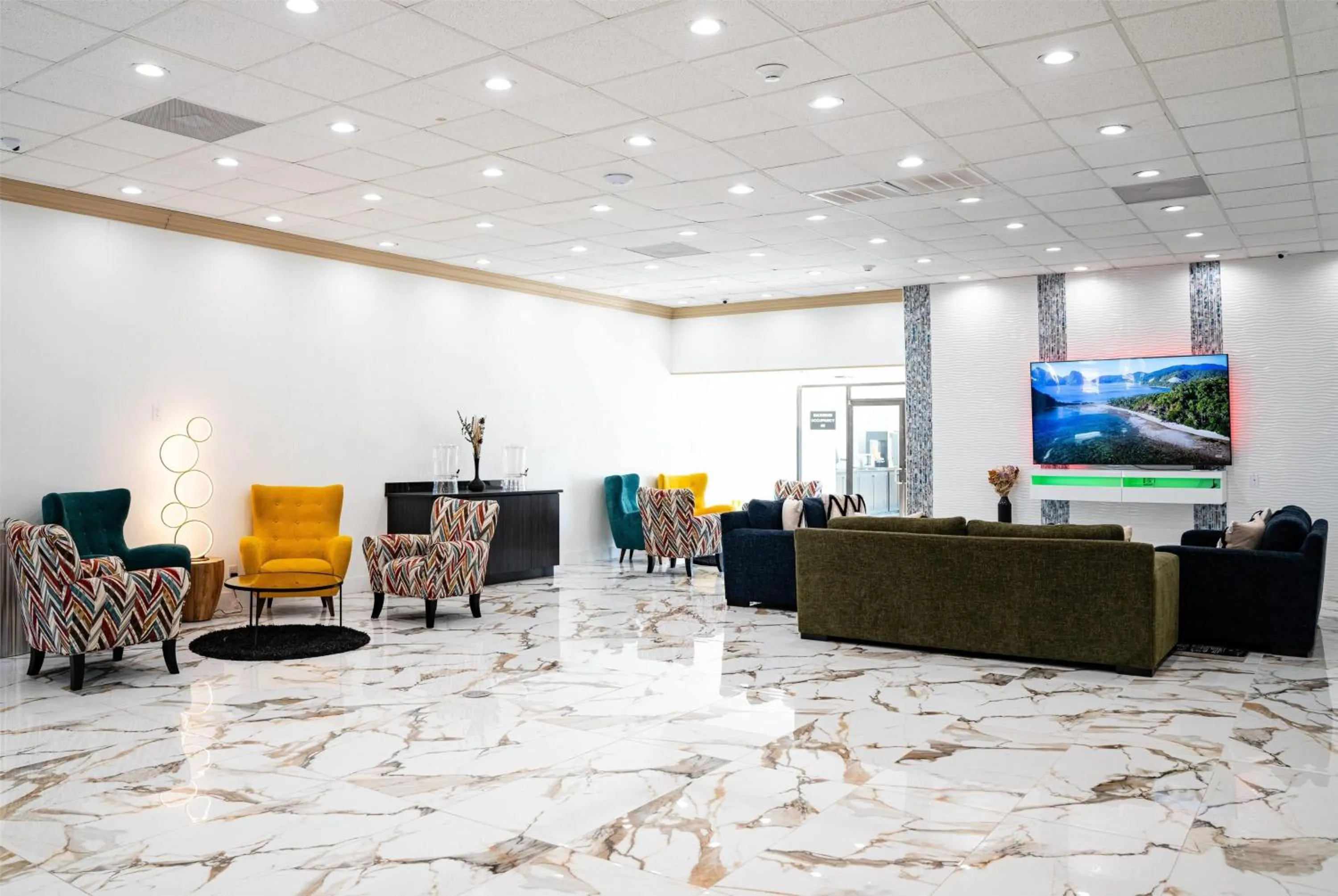 Lobby or reception in Super 8 by Wyndham Corpus Christi Airport