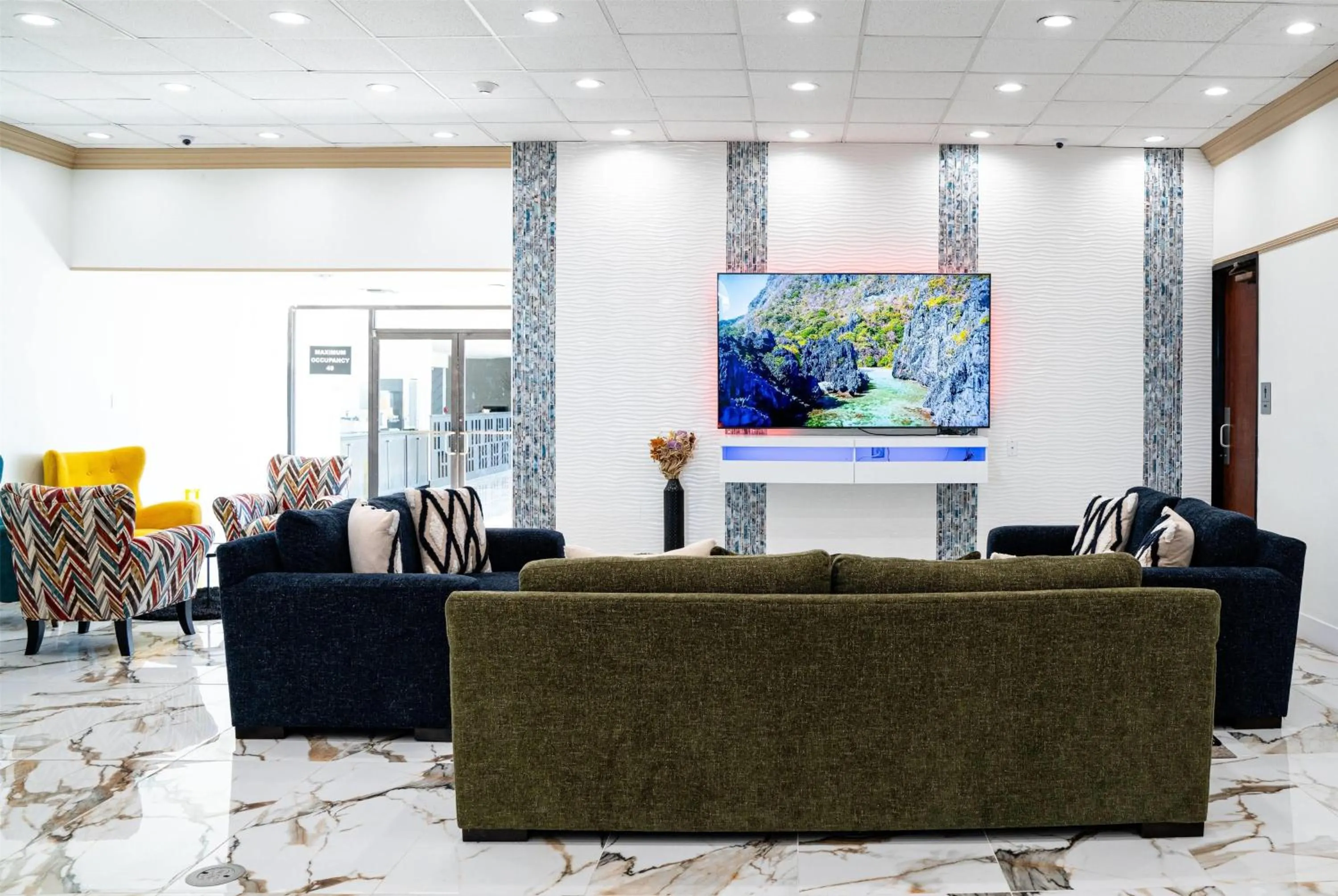 Lobby or reception in Super 8 by Wyndham Corpus Christi Airport