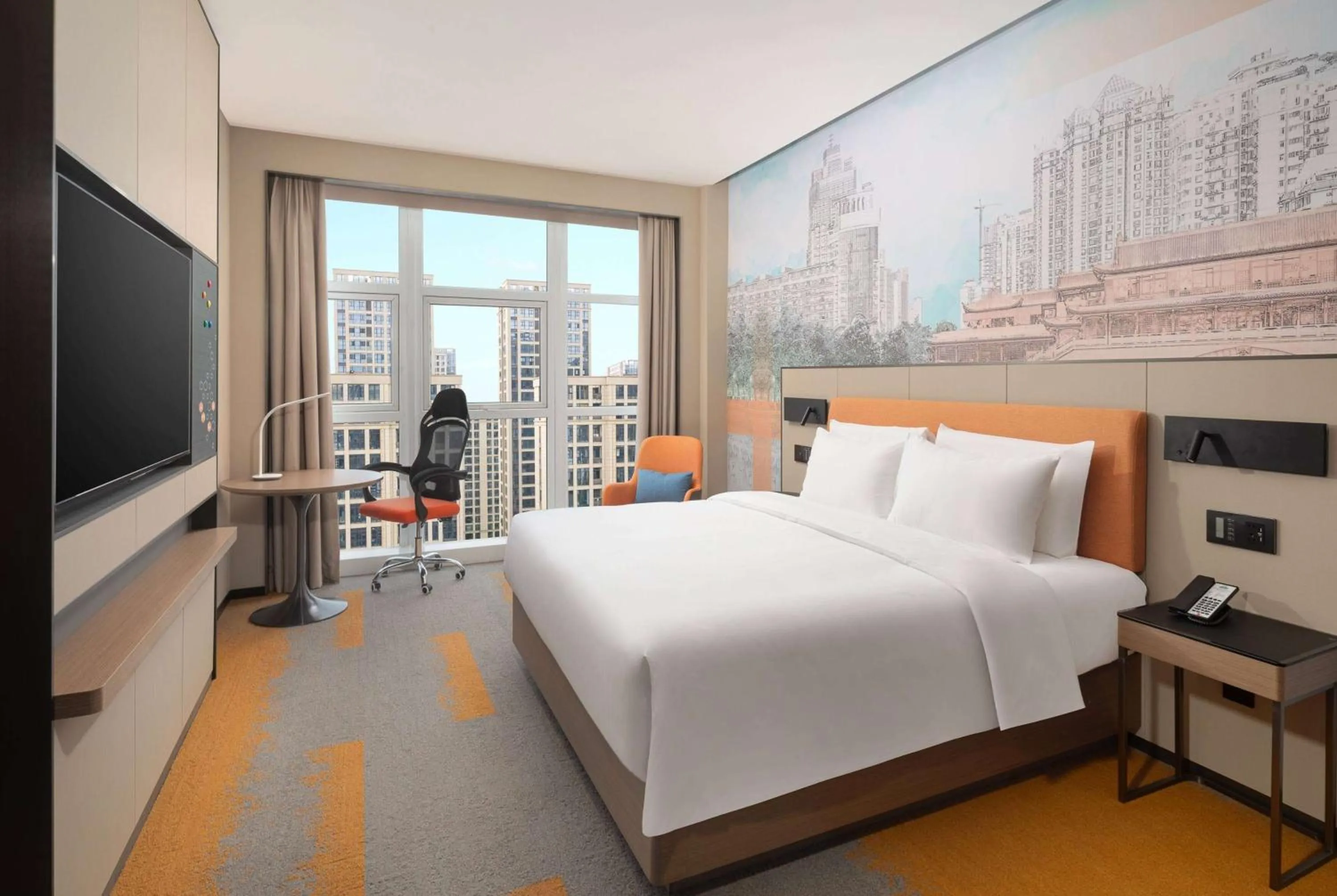 Photo of the whole room, Bed in Days Hotel by Wyndham Chengdu Wenjiang