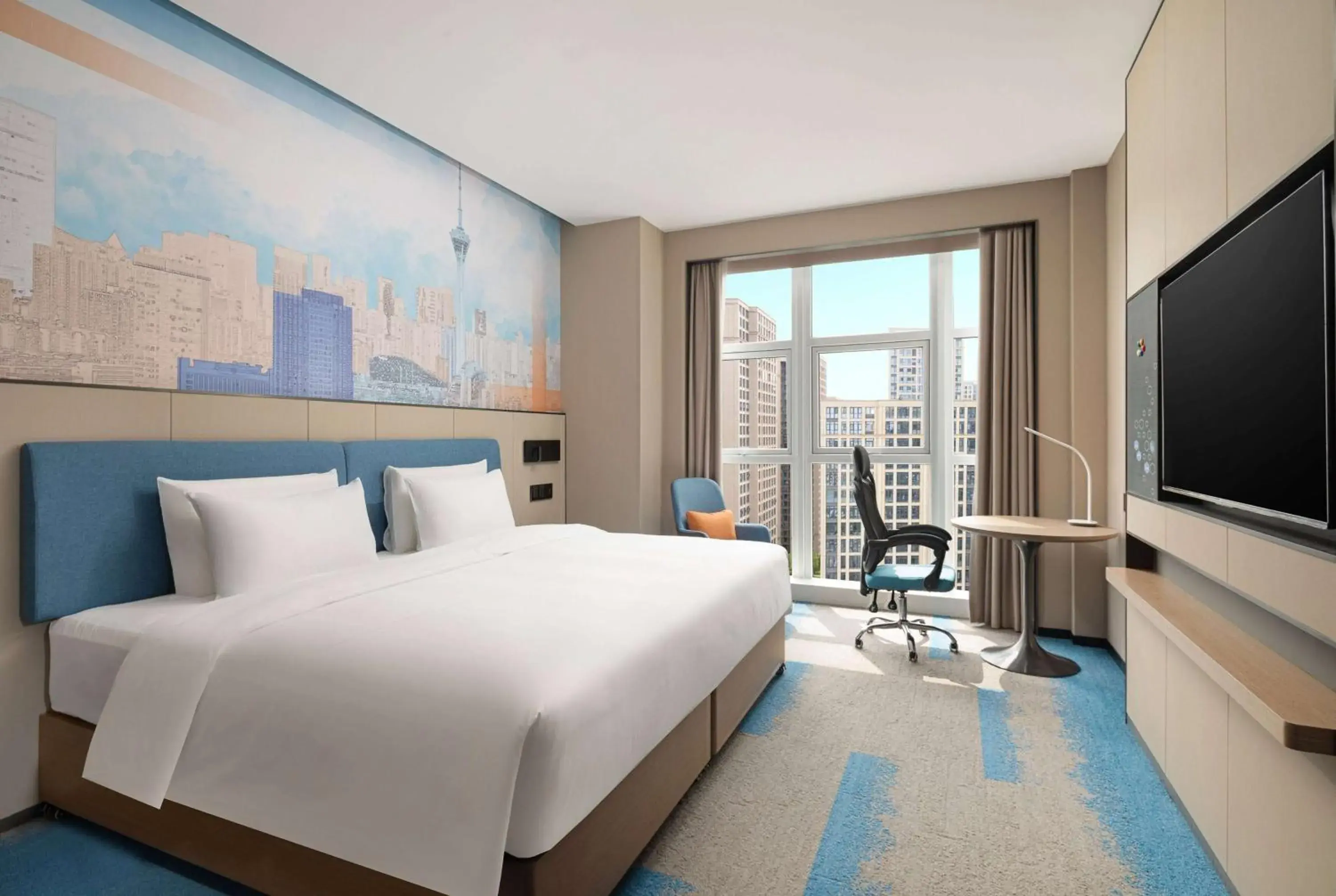 Photo of the whole room, Bed in Days Hotel by Wyndham Chengdu Wenjiang Photo of the whole room, Bed in Days Hotel by Wyndham Chengdu Wenjiang