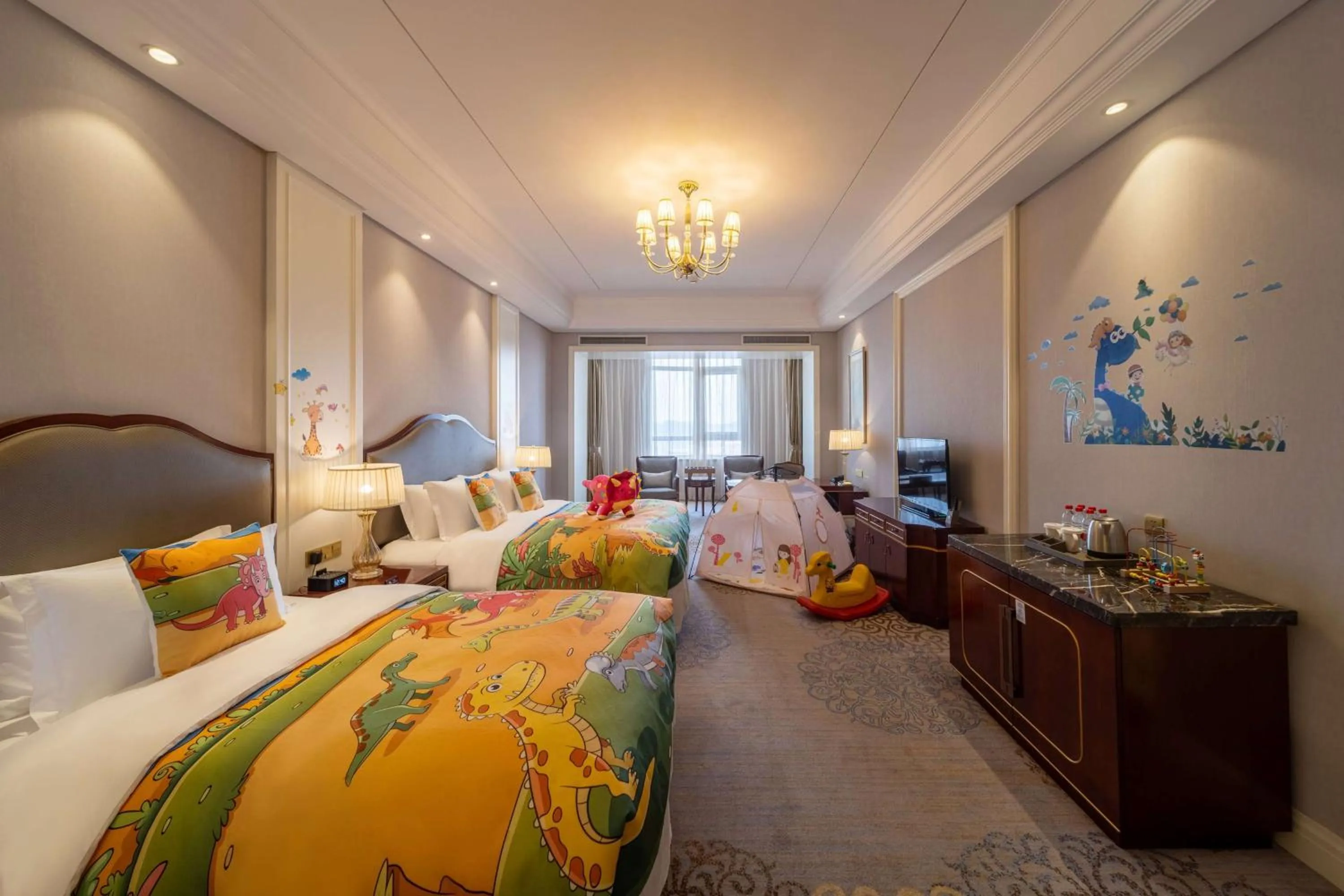 Photo of the whole room in Howard Johnson Junhe Hot Springs Resort Beijing北京君和豪生温泉酒店