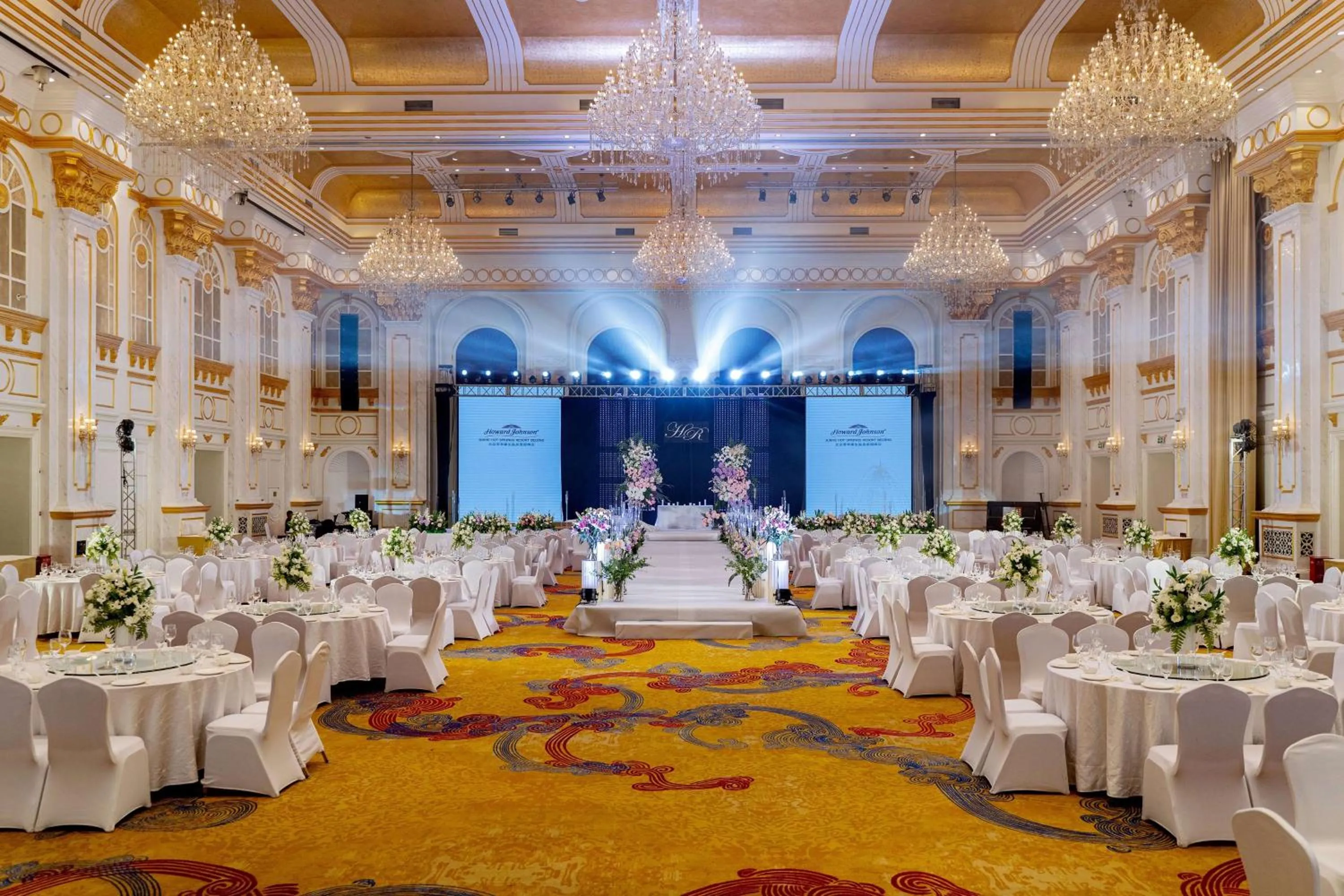 Banquet/Function facilities in Howard Johnson Junhe Hot Springs Resort Beijing北京君和豪生温泉酒店