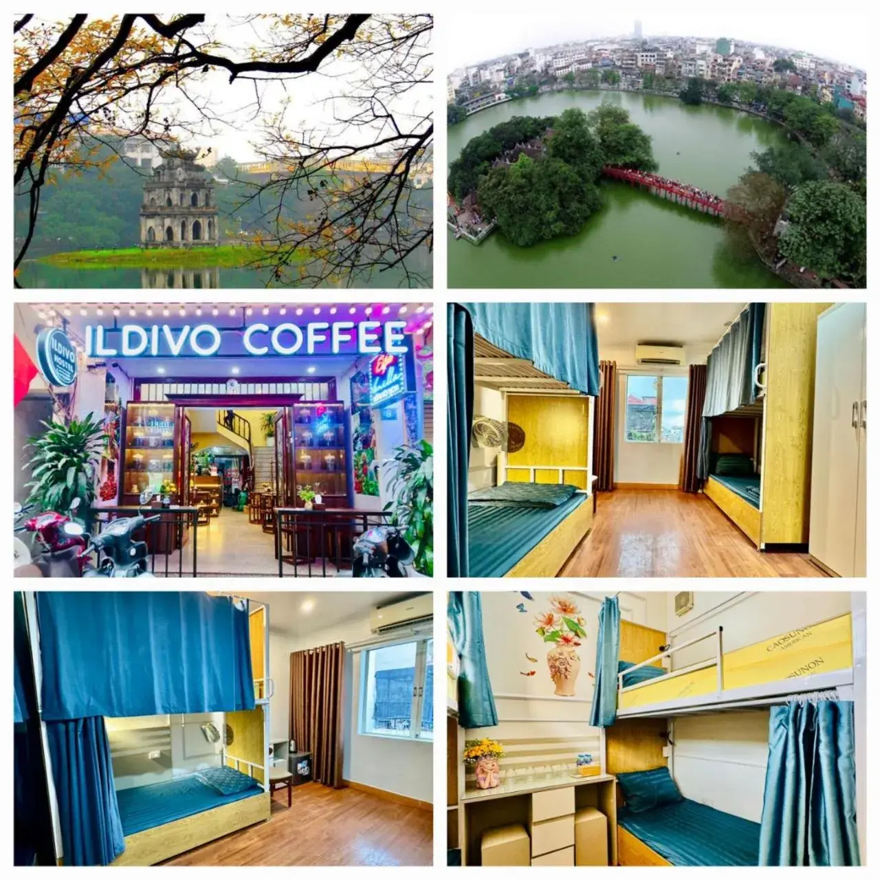 Bed in 6-Bed Mixed Dormitory Room in IL Divo Hostel & Spa Bed in 6-Bed Mixed Dormitory Room in IL Divo Hostel & Spa